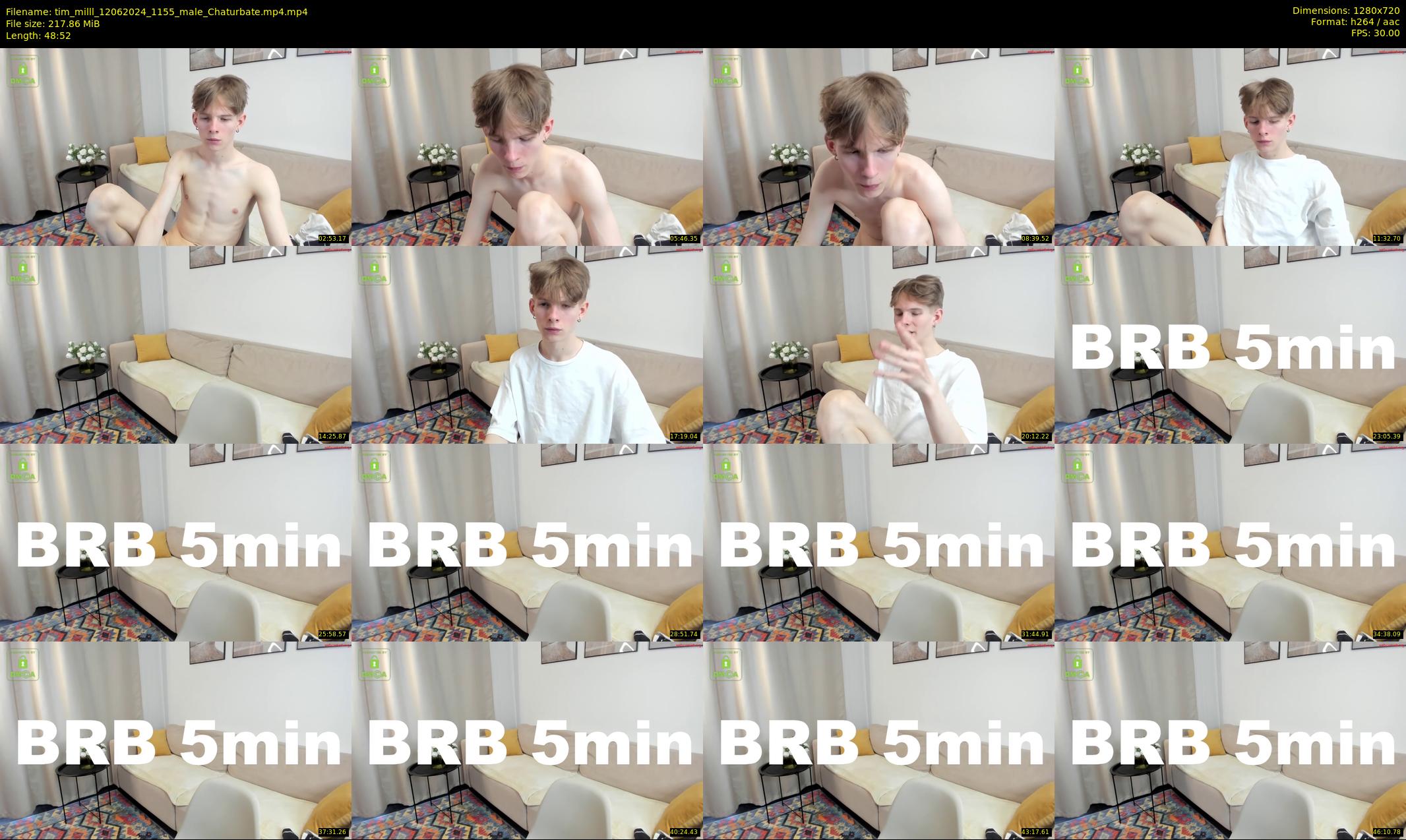 tim_milll — 49 minute Chaturbate male cam show recording, 720p, Jun 12, 2024