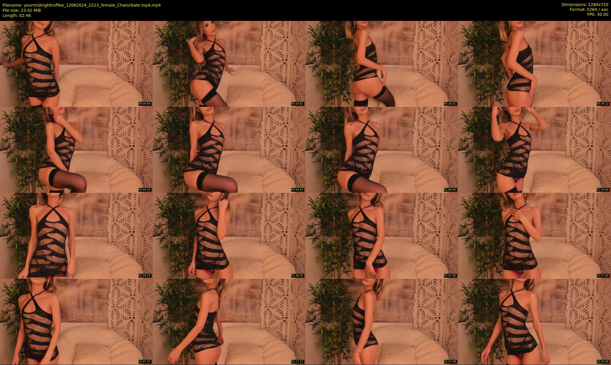 yourmidnightcoffee — 3 minute Chaturbate female cam show recording, 720p, Jun 12, 2024
