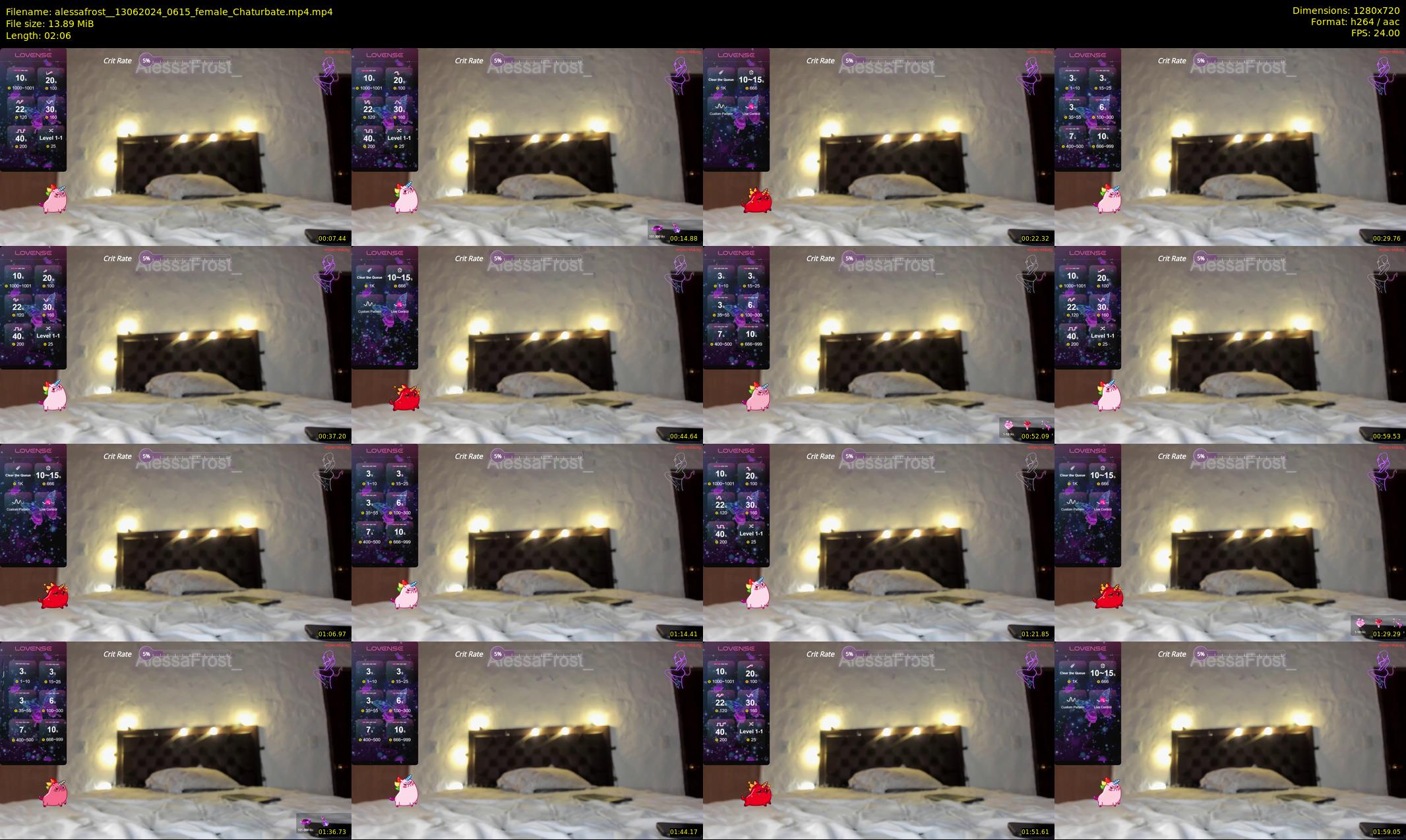 alessafrost_ — 3 minute Chaturbate female cam show recording, 720p, Jun 13, 2024
