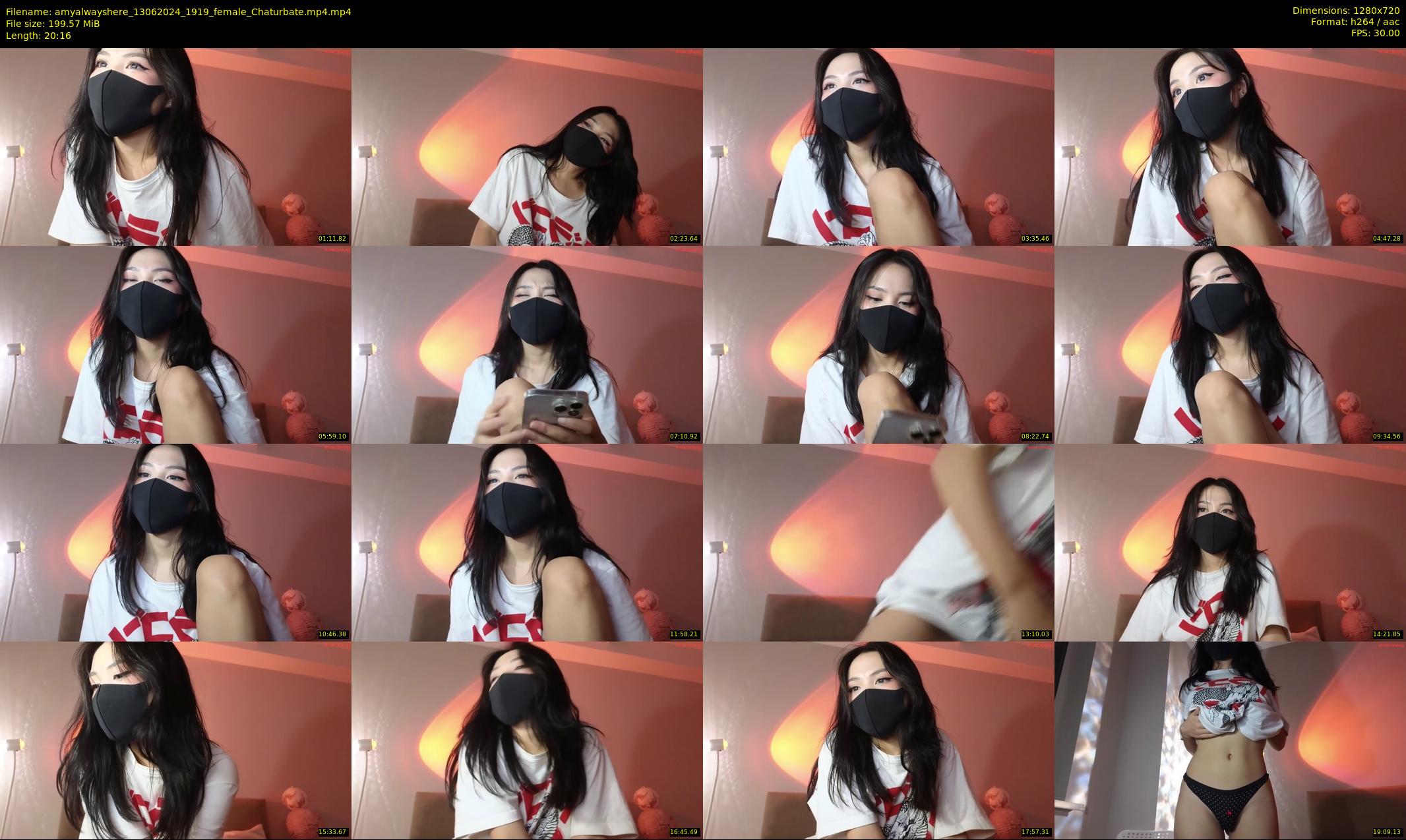amyalwayshere — 21 minute Chaturbate female cam show recording, 720p, Jun 13, 2024