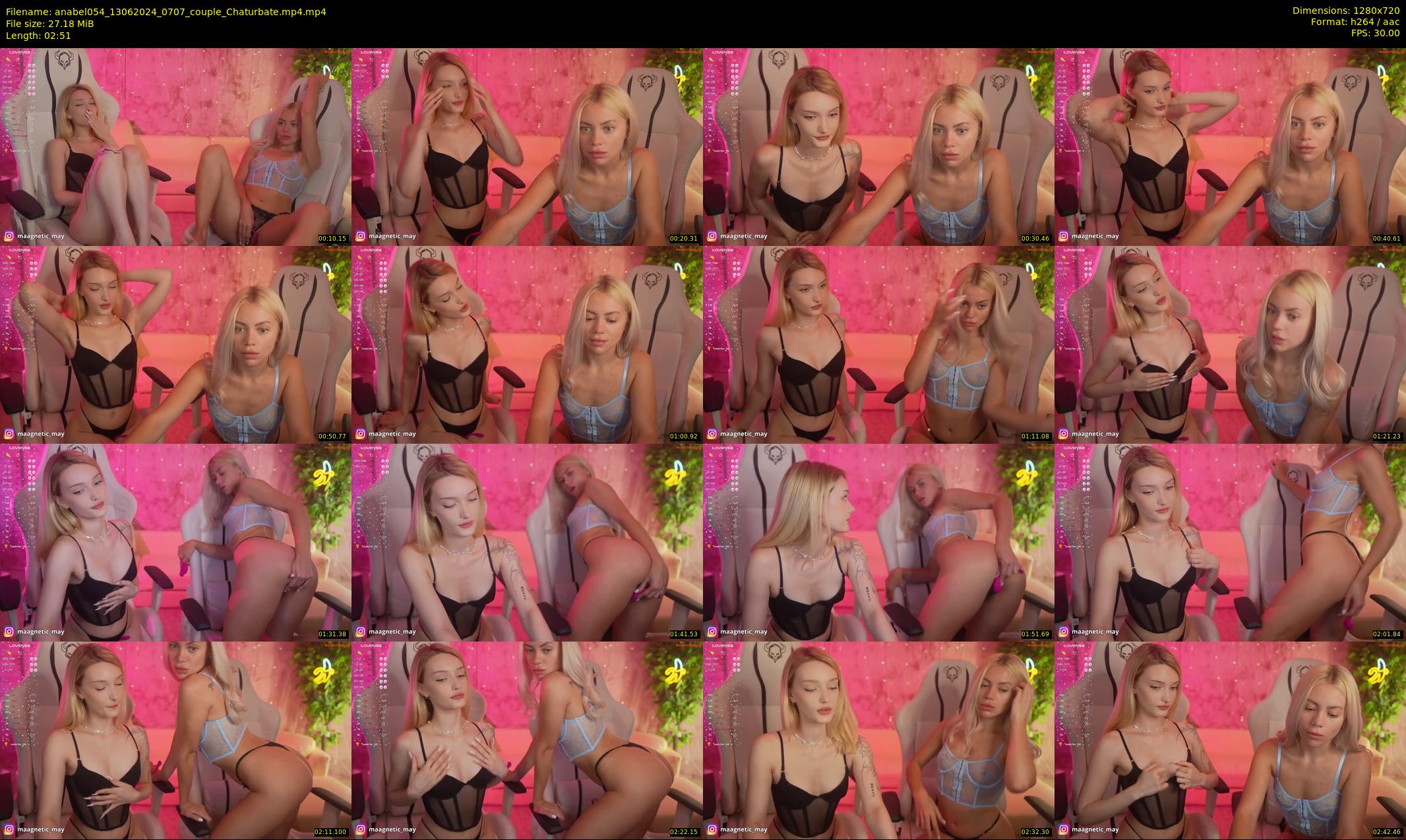 anabel054 — 3 minute Chaturbate female cam show recording, 720p, Jun 13, 2024