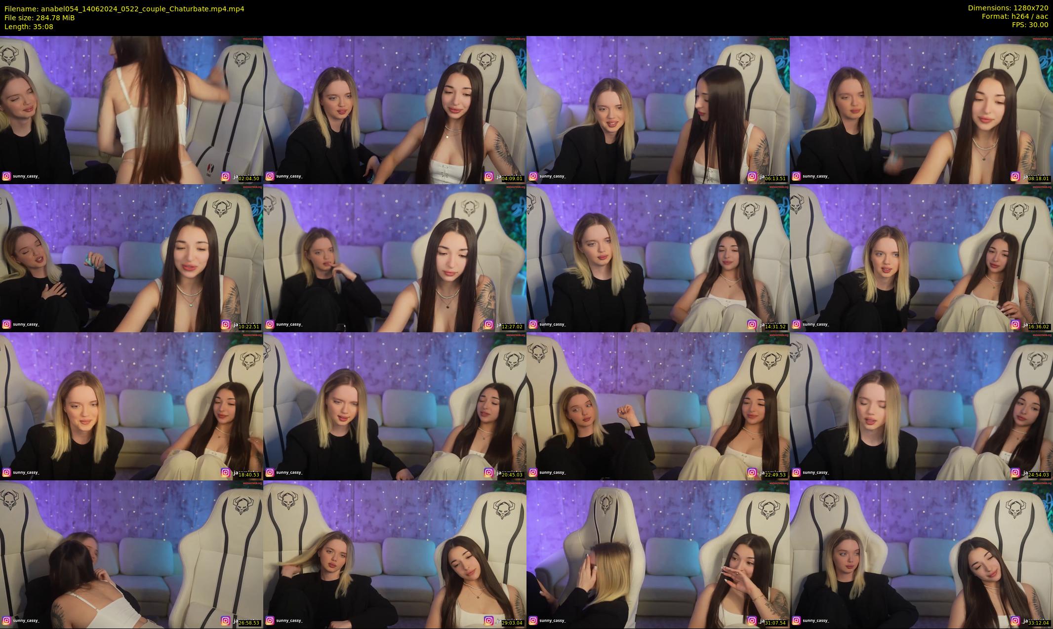 anabel054 — 36 minute Chaturbate female cam show recording, 720p, Jun 14, 2024