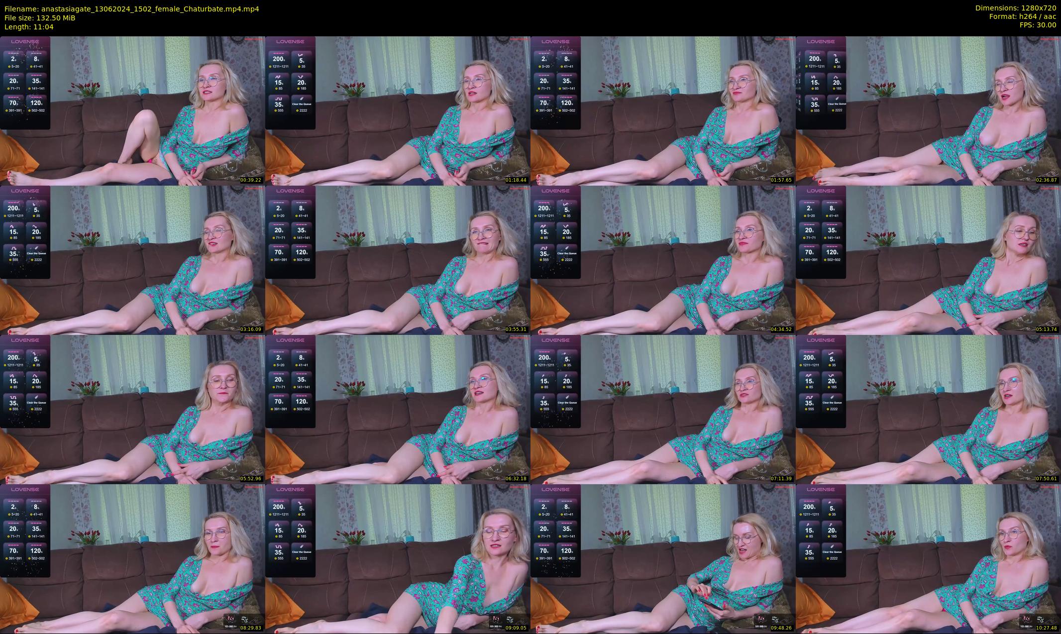 anastasiagate — 12 minute Chaturbate female cam show recording, 720p, Jun 13, 2024