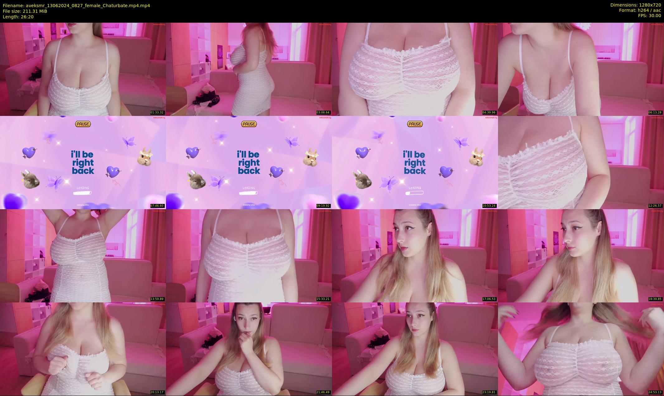 aveksmr — 27 minute Chaturbate couple cam show recording, 720p, Jun 13, 2024