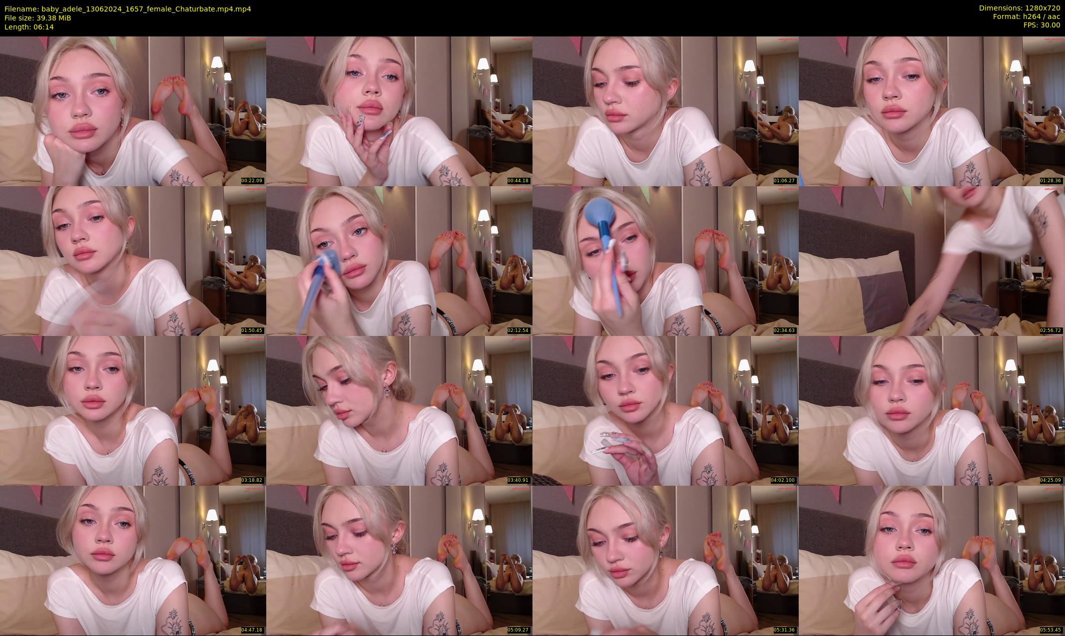 baby_adele — 7 minute Chaturbate female cam show recording, 720p, Jun 13, 2024