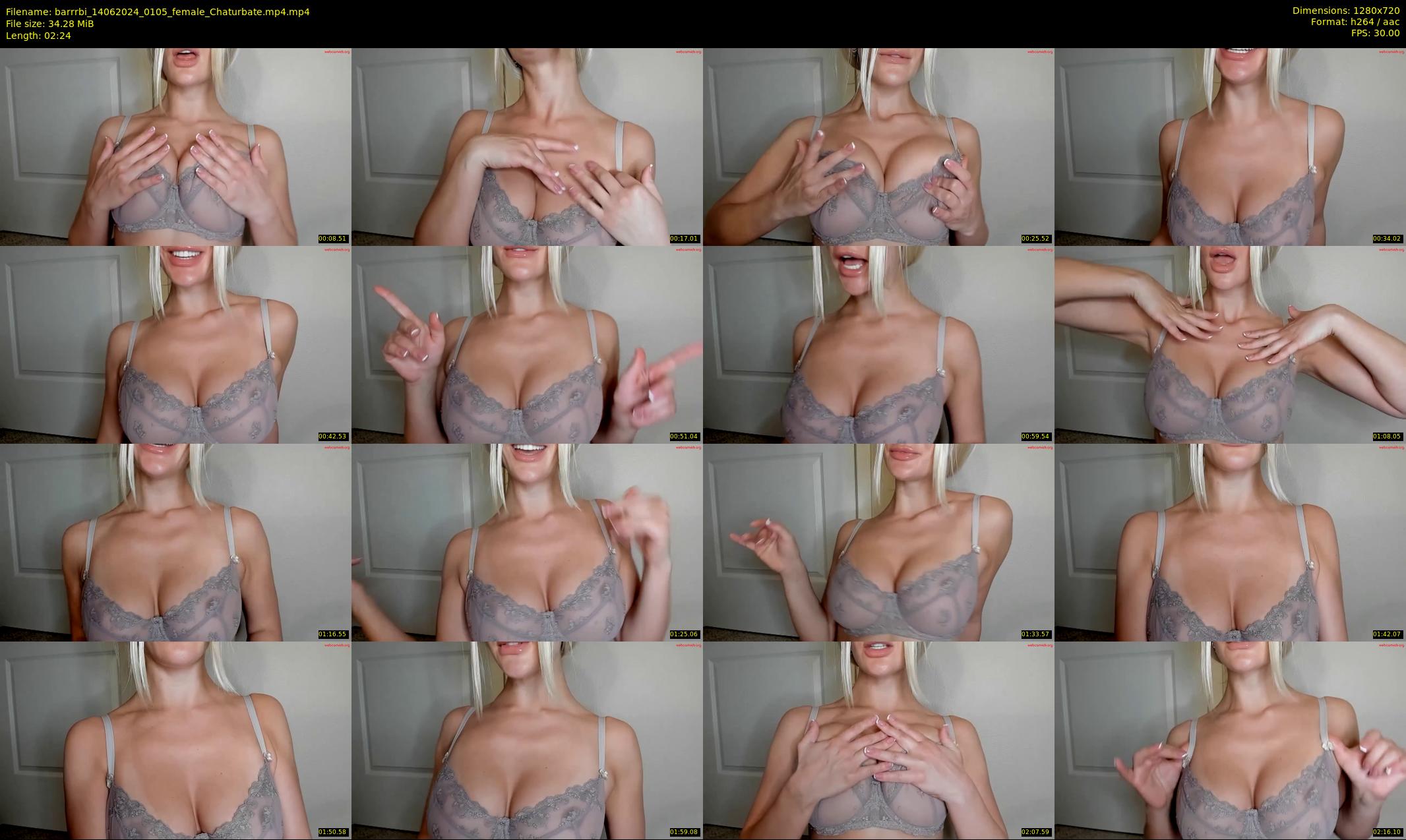 barrrbi — 3 minute Chaturbate female cam show recording, 720p, Jun 14, 2024