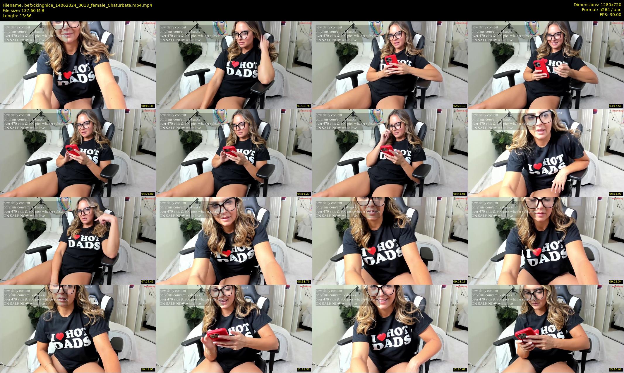 befxckingnice — 14 minute Chaturbate female cam show recording, 720p, Jun 14, 2024