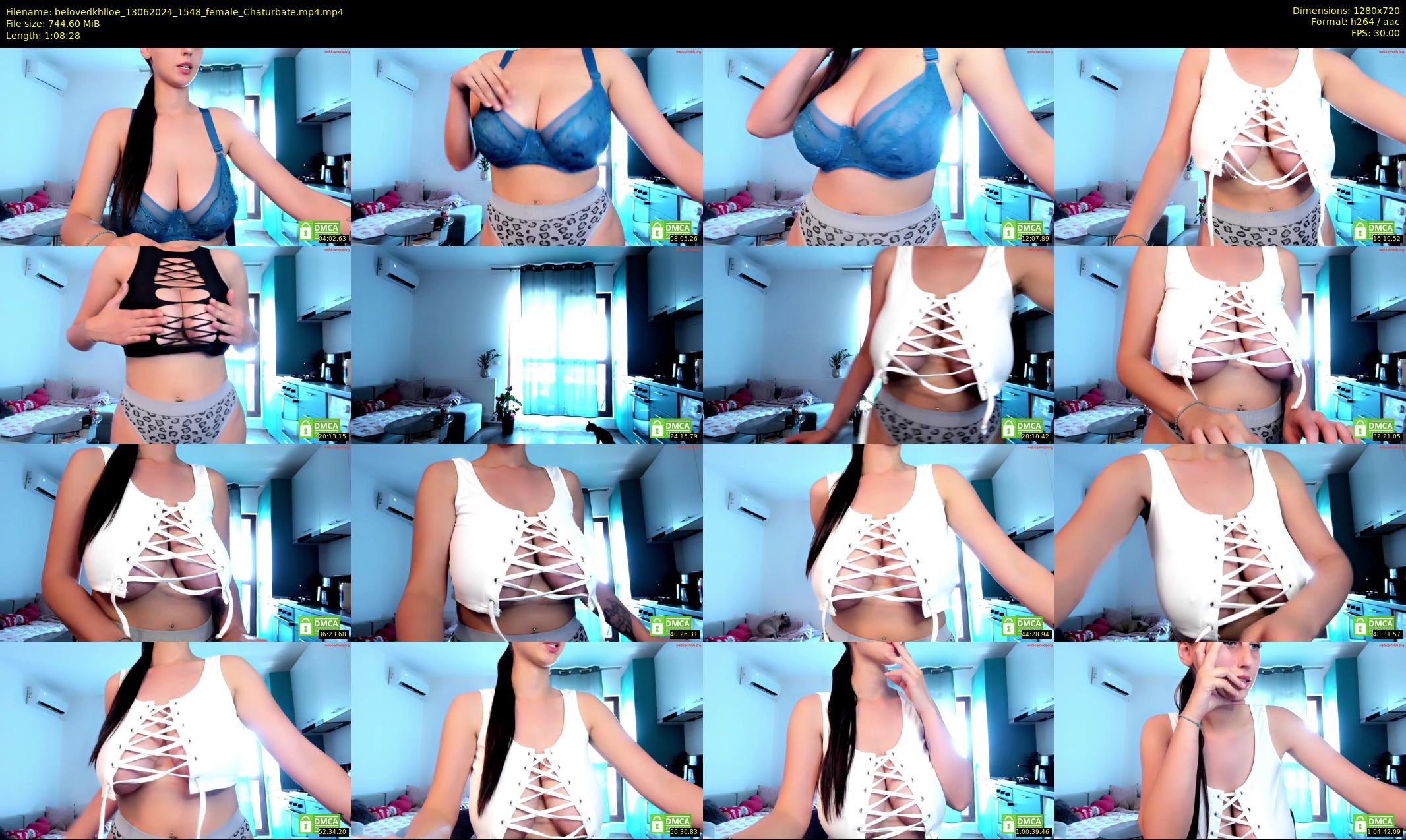 belovedkhlloe — 69 minute Chaturbate female cam show recording, 720p, Jun 13, 2024