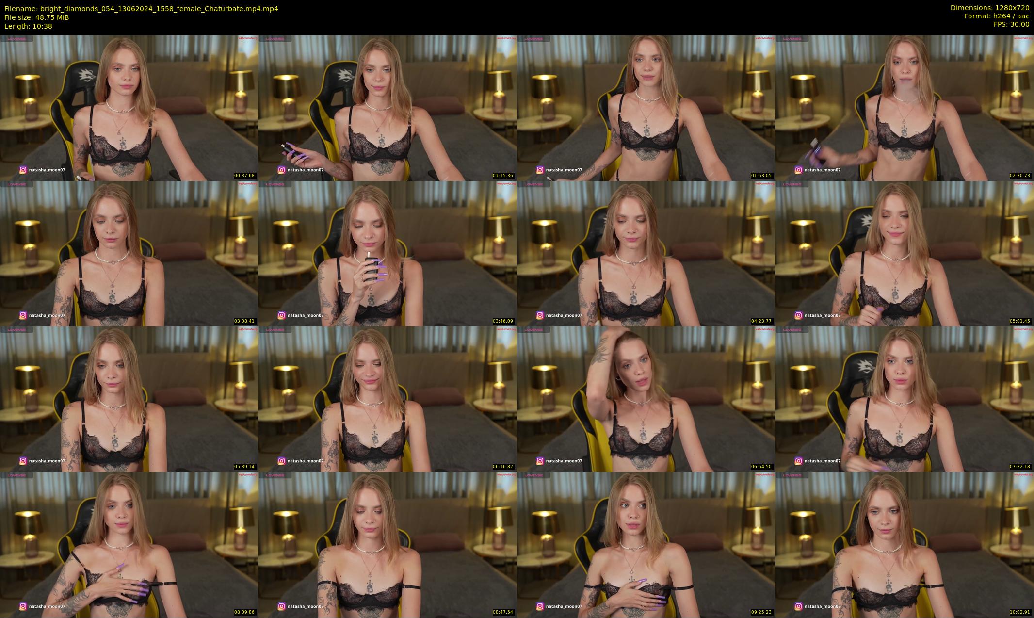 bright_diamonds_054 — 11 minute Chaturbate couple cam show recording, 720p, Jun 13, 2024