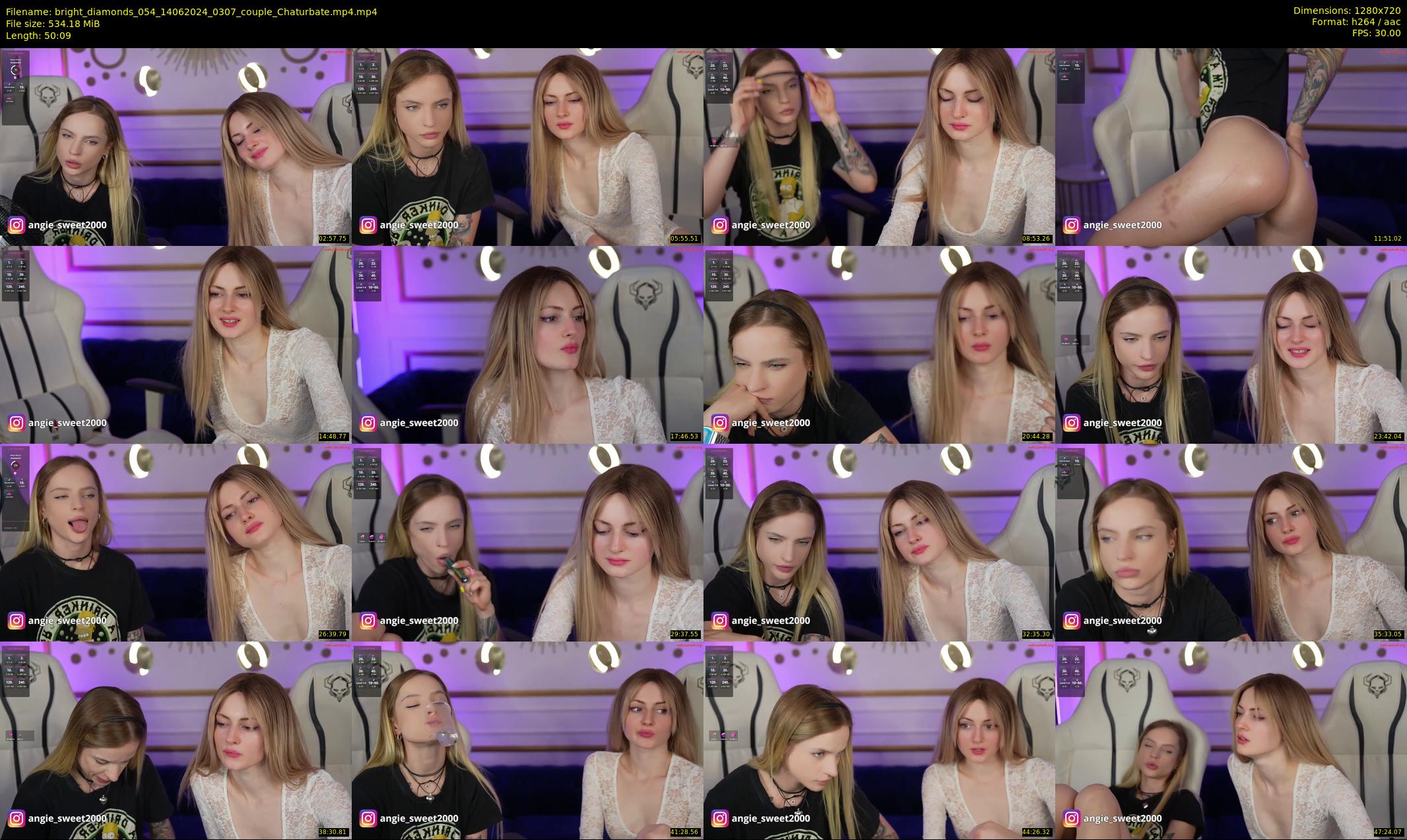 bright_diamonds_054 — 51 minute Chaturbate couple cam show recording, 720p, Jun 14, 2024