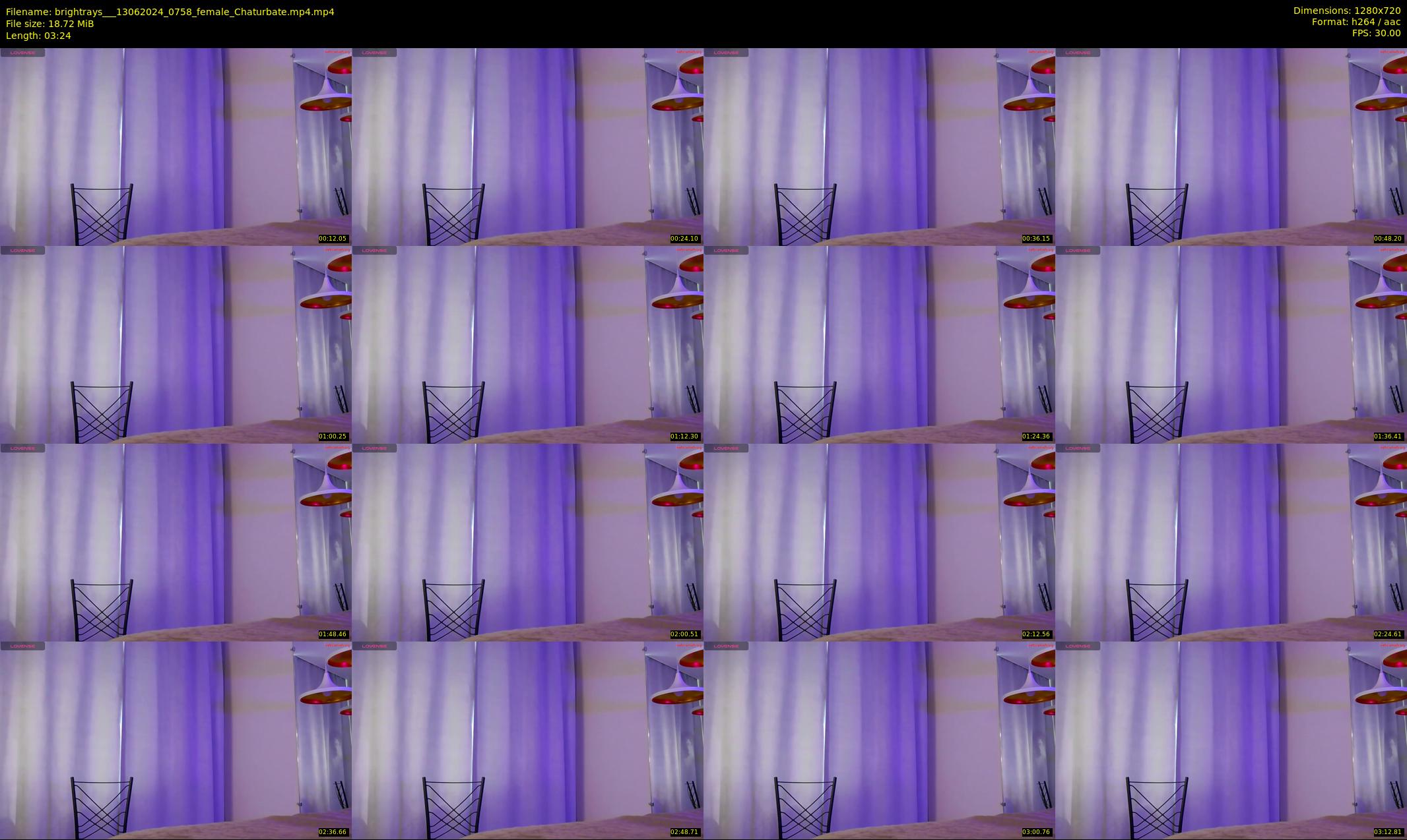 brightrays__ — 4 minute Chaturbate female cam show recording, 720p, Jun 13, 2024