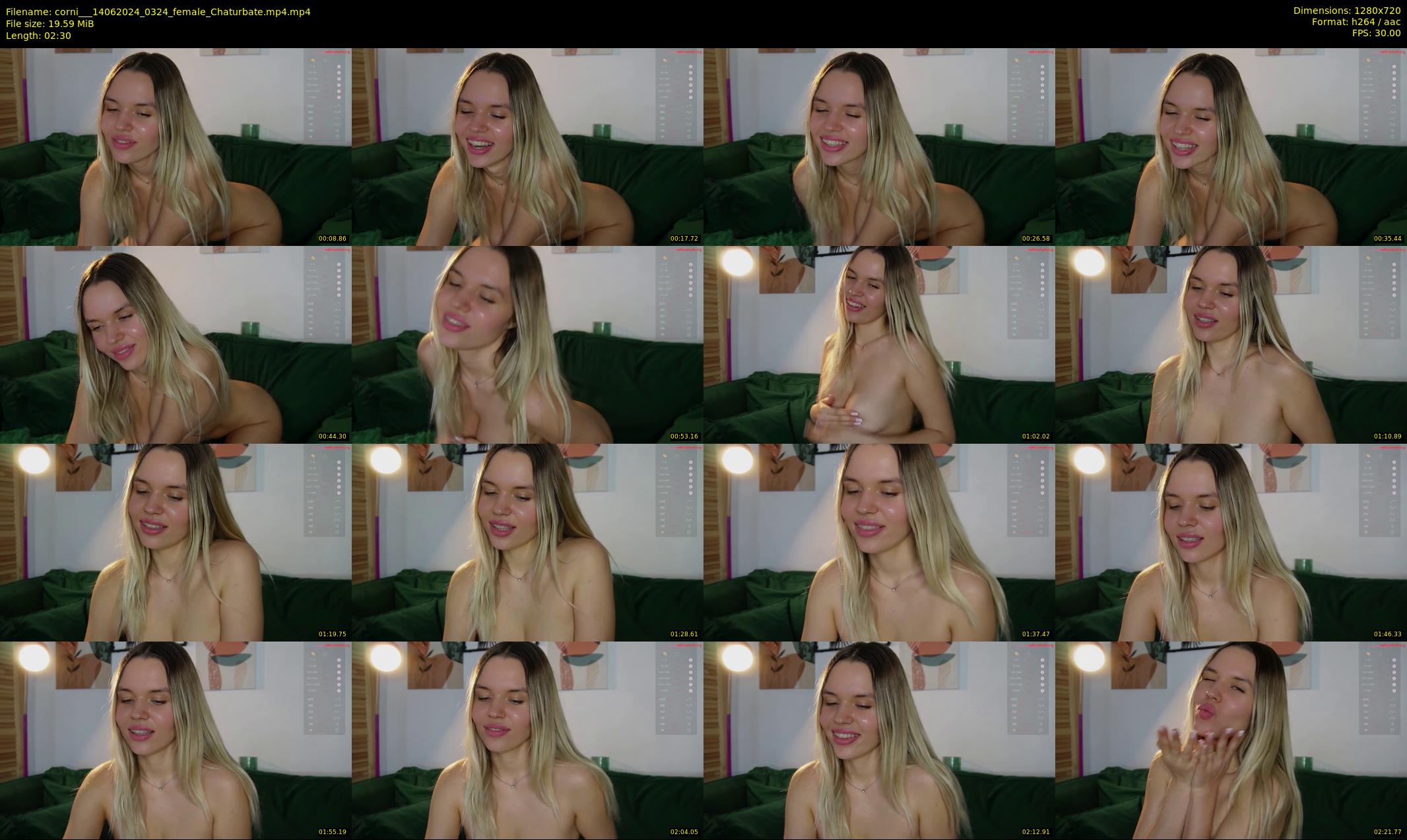 corni__ — 3 minute Chaturbate female cam show recording, 720p, Jun 14, 2024