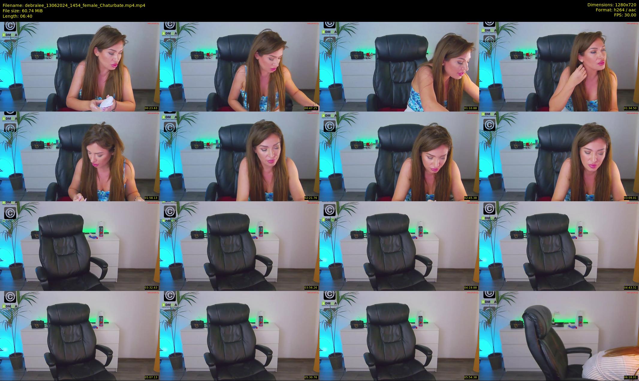 debralee — 7 minute Chaturbate female cam show recording, 720p, Jun 13, 2024
