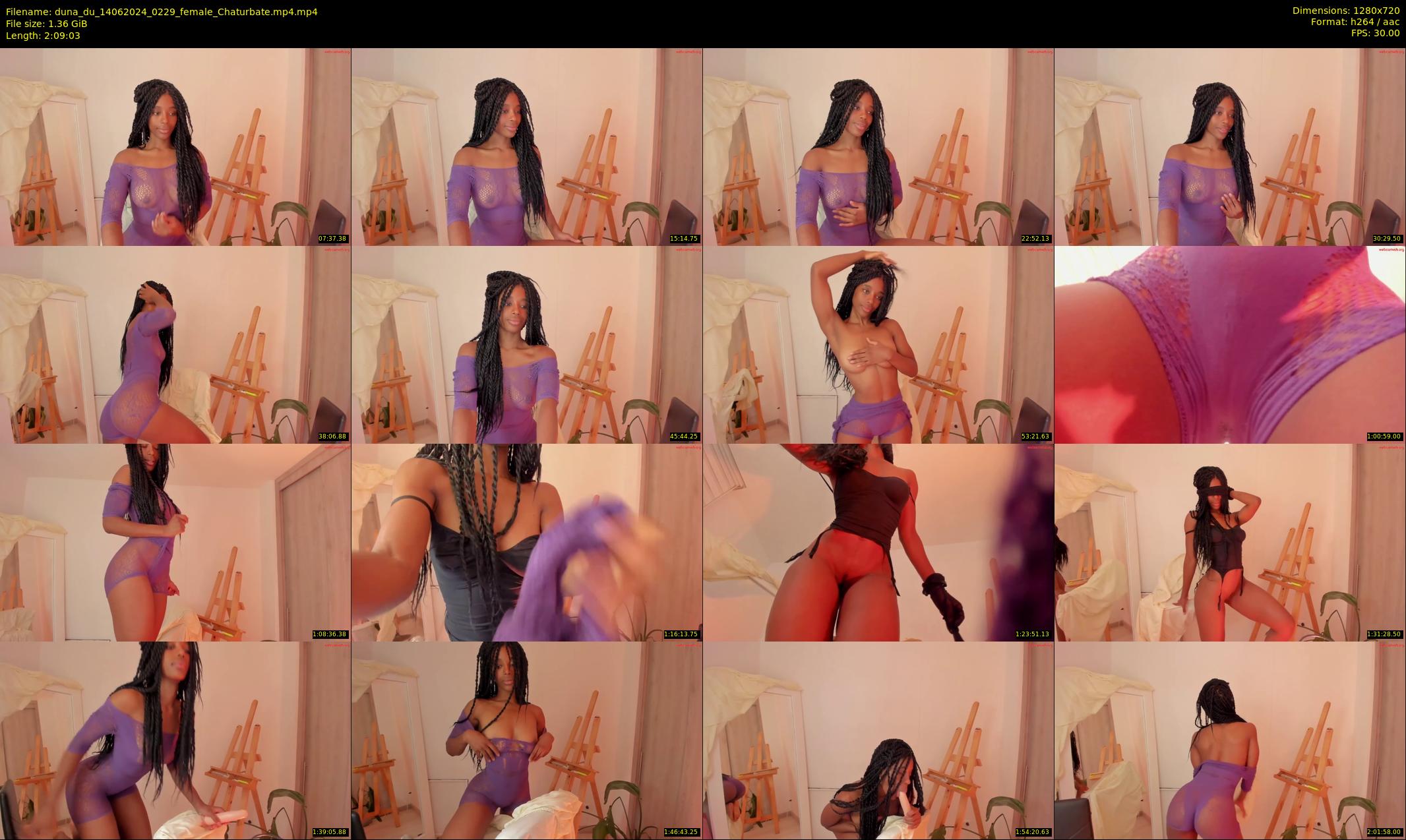 duna_du — 130 minute Chaturbate female cam show recording, 720p, Jun 14, 2024
