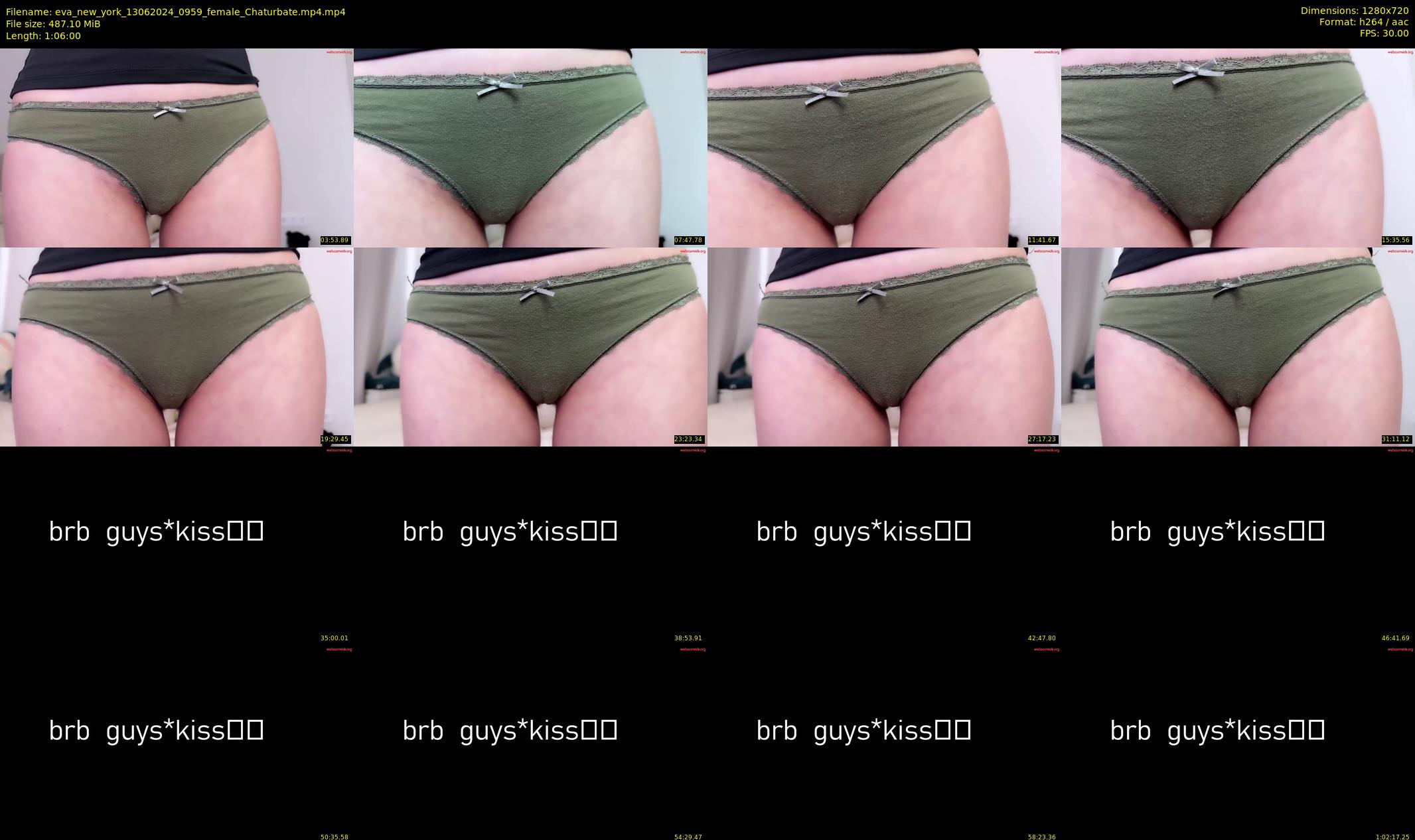 eva_new_york — 66 minute Chaturbate female cam show recording, 720p, Jun 13, 2024