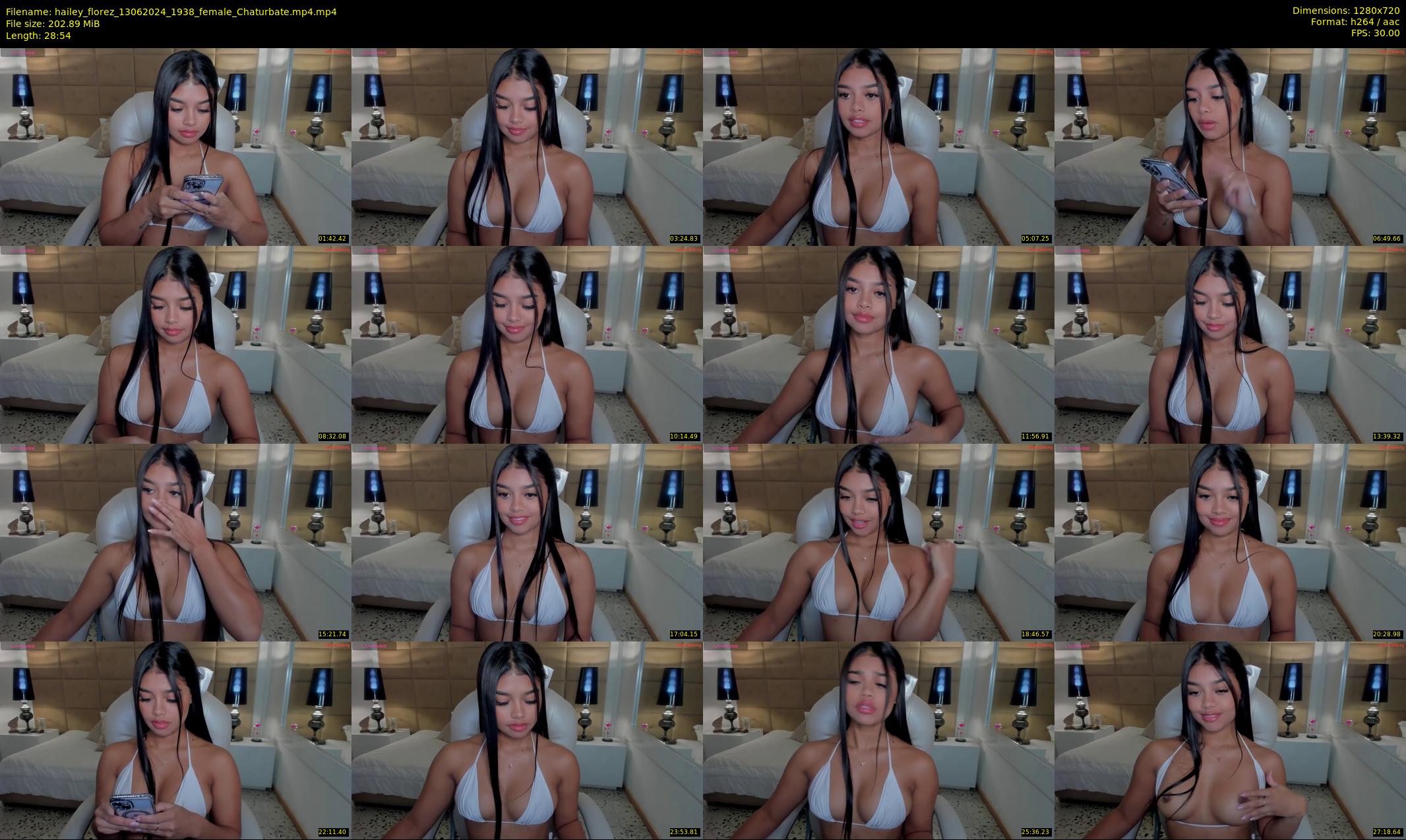hailey_florez — 29 minute Chaturbate female cam show recording, 720p, Jun 13, 2024