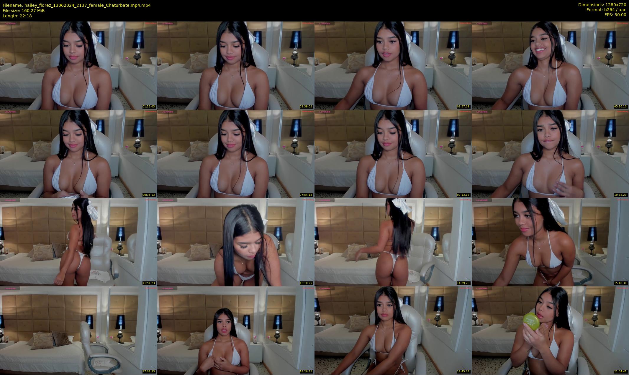 hailey_florez — 23 minute Chaturbate female cam show recording, 720p, Jun 13, 2024