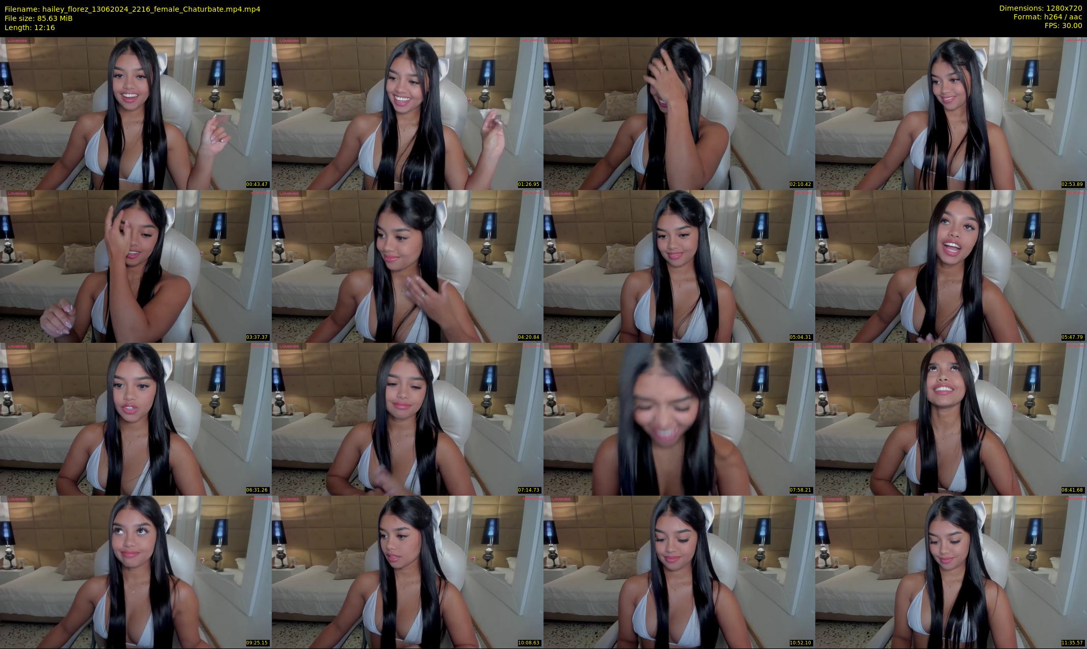 hailey_florez — 13 minute Chaturbate female cam show recording, 720p, Jun 13, 2024