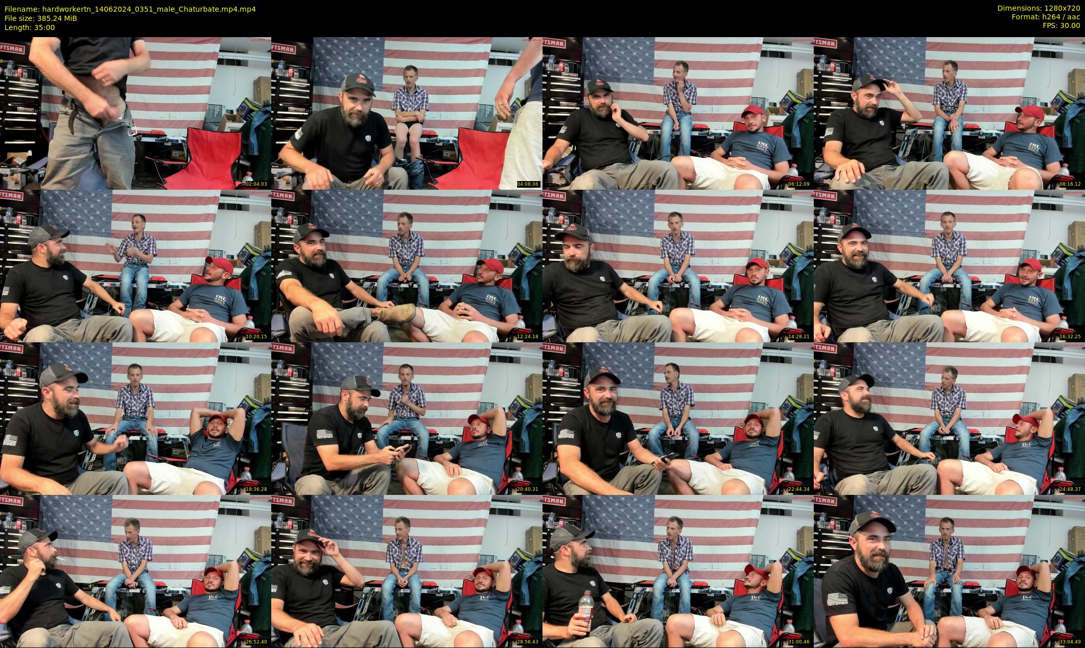 hardworkertn — 35 minute Chaturbate male cam show recording, 720p, Jun 14, 2024