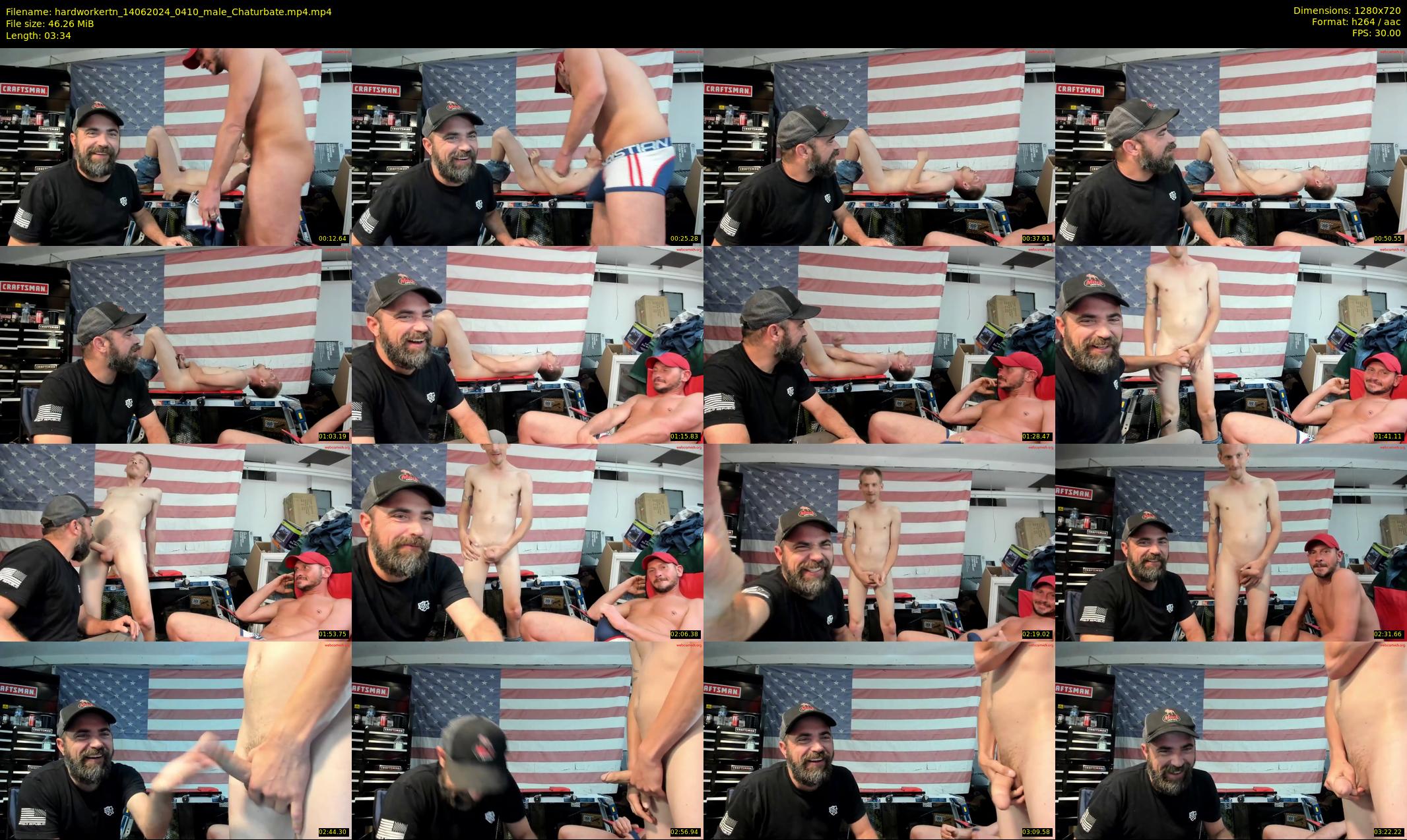 hardworkertn — 4 minute Chaturbate male cam show recording, 720p, Jun 14, 2024