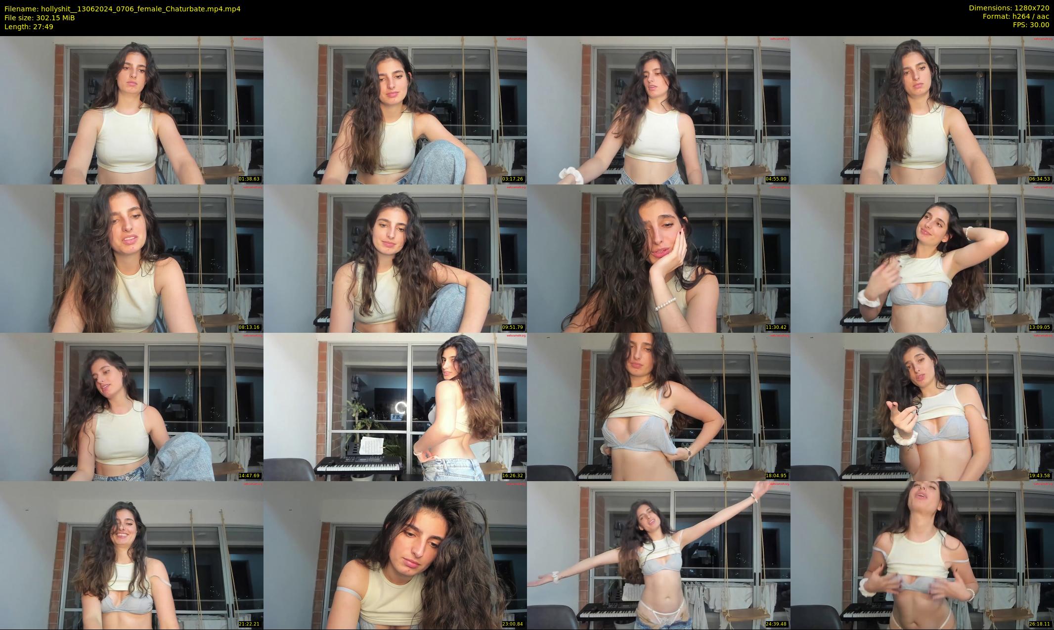 hollyshit_ — 28 minute Chaturbate female cam show recording, 720p, Jun 13, 2024