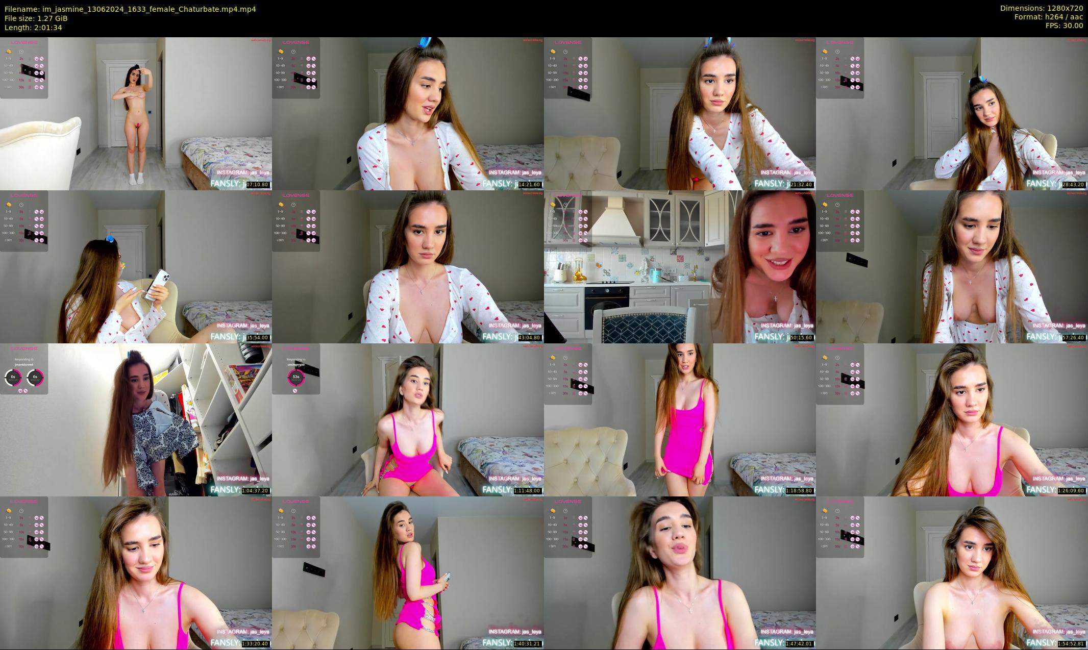 im_jasmine — 122 minute Chaturbate female cam show recording, 720p, Jun 13, 2024