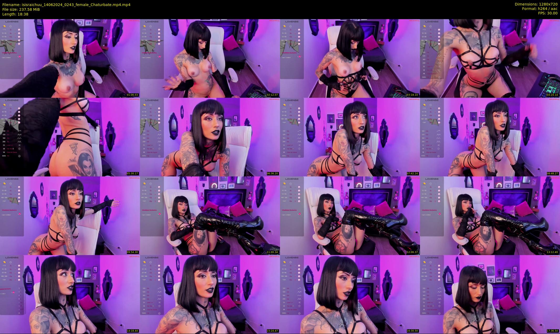 isisraichuu — 19 minute Chaturbate female cam show recording, 720p, Jun 14, 2024