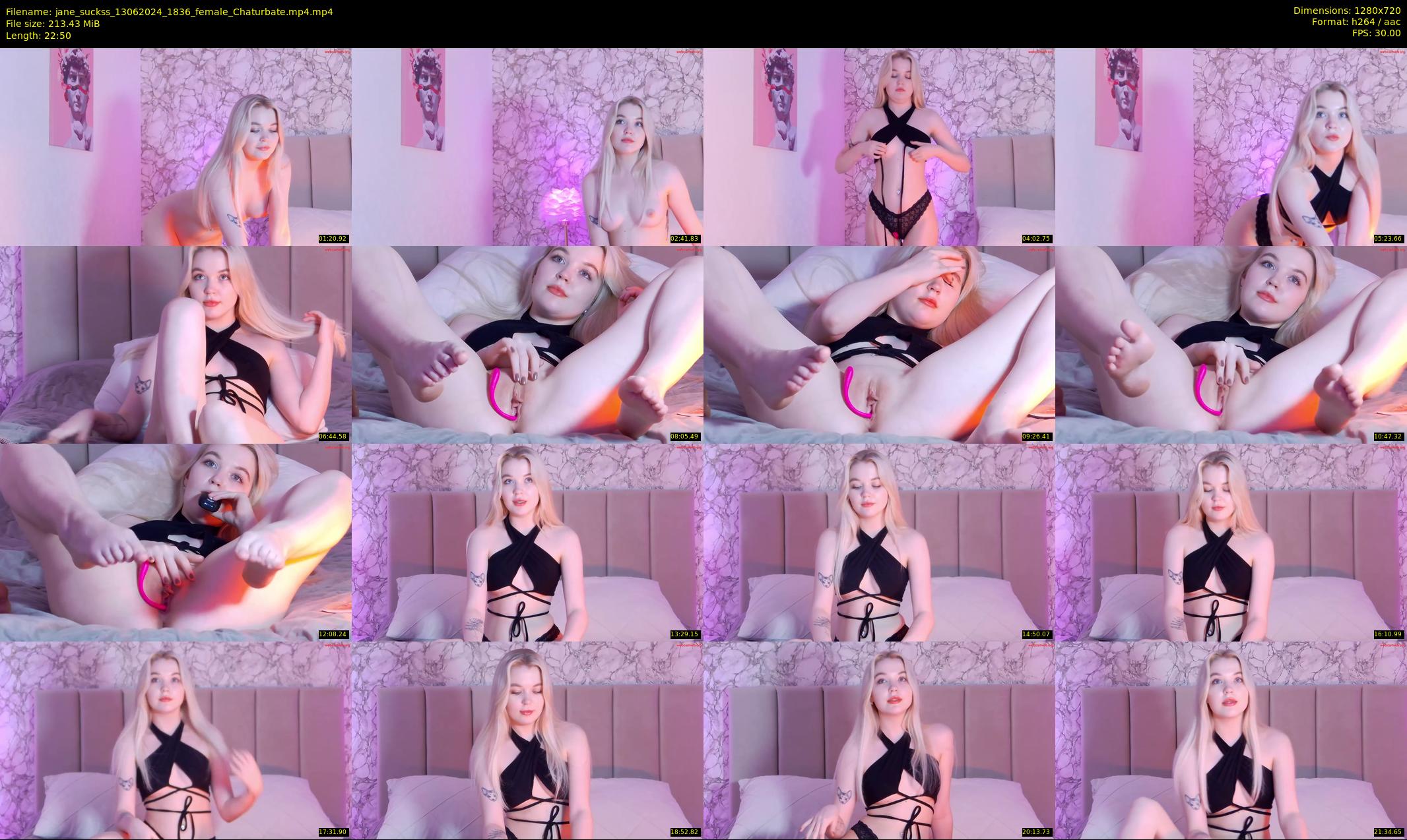 jane_suckss — 23 minute Chaturbate female cam show recording, 720p, Jun 13, 2024