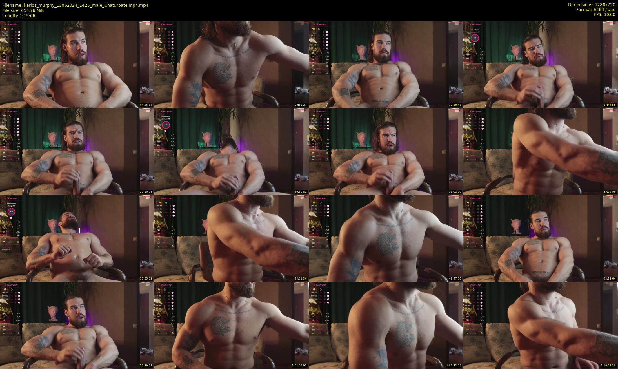 karlos_murphy — 76 minute Chaturbate male cam show recording, 720p, Jun 13, 2024