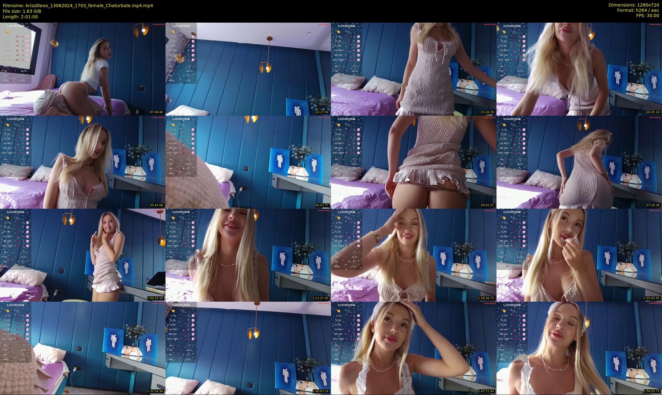 kriss0leoo — 121 minute Chaturbate couple cam show recording, 720p, Jun 13, 2024