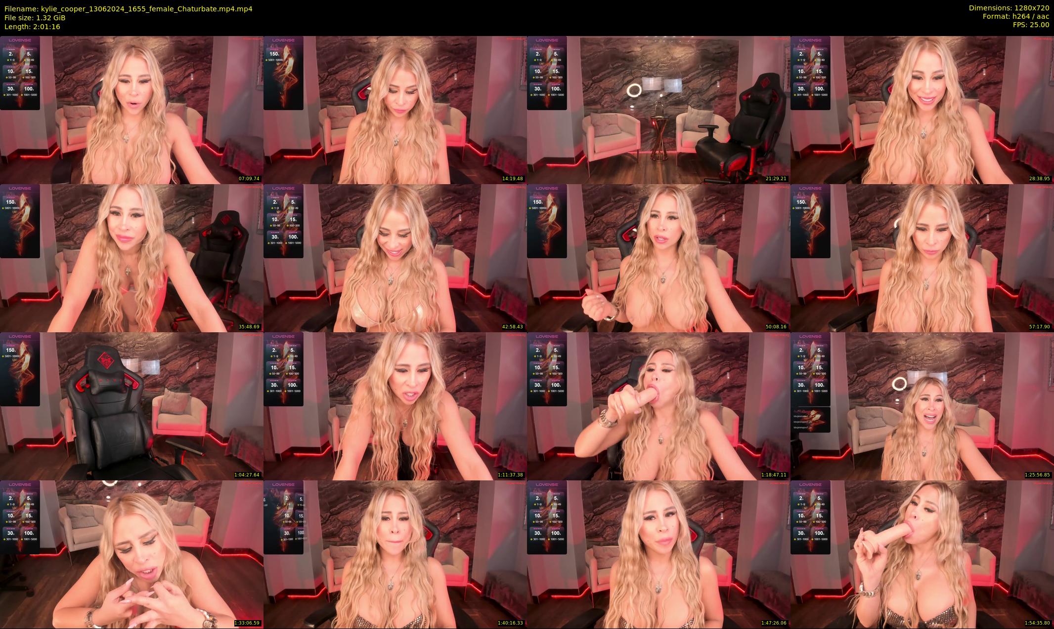 kylie_cooper — 122 minute Chaturbate female cam show recording, 720p, Jun 13, 2024