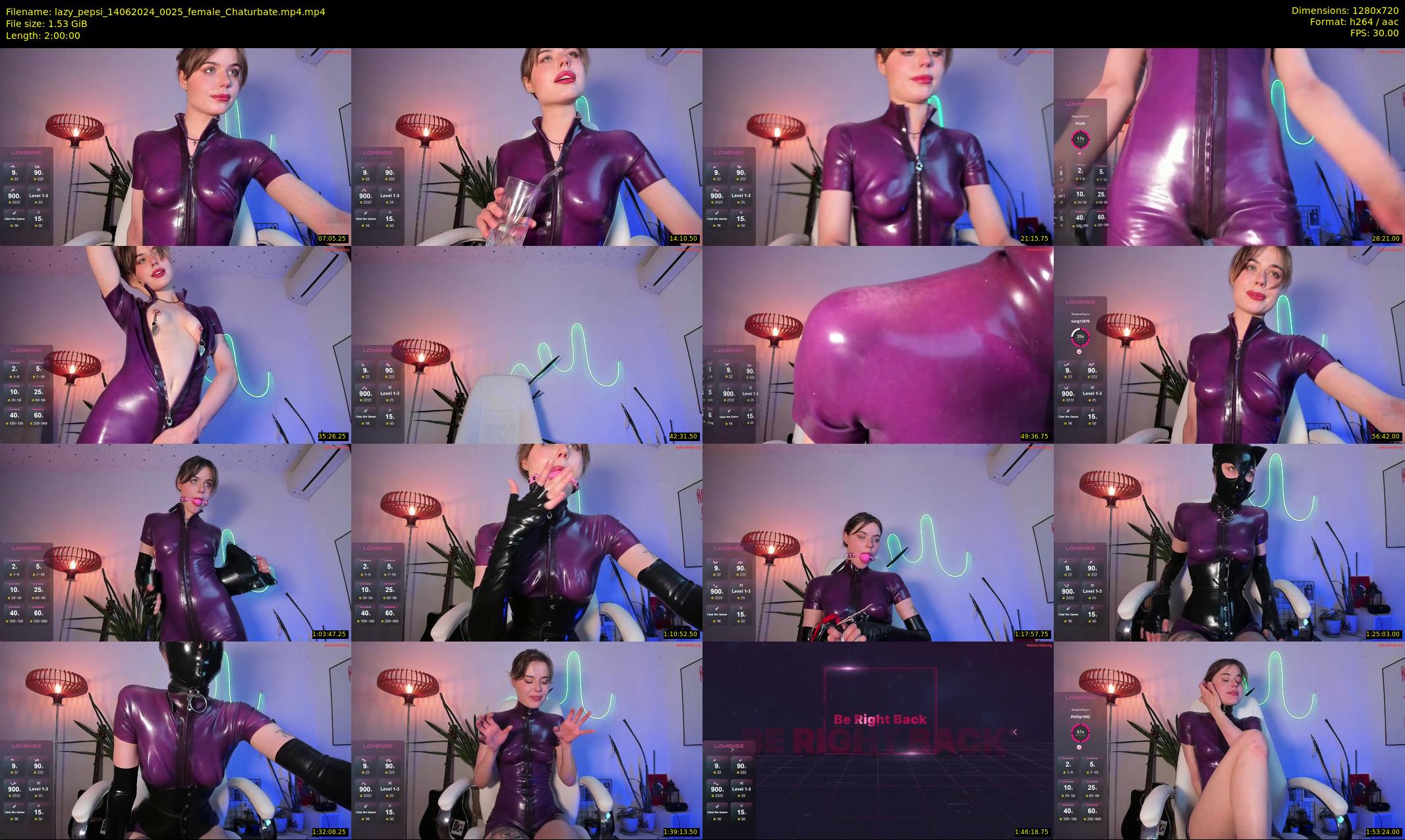 lazy_pepsi — 120 minute Chaturbate female cam show recording, 720p, Jun 14, 2024