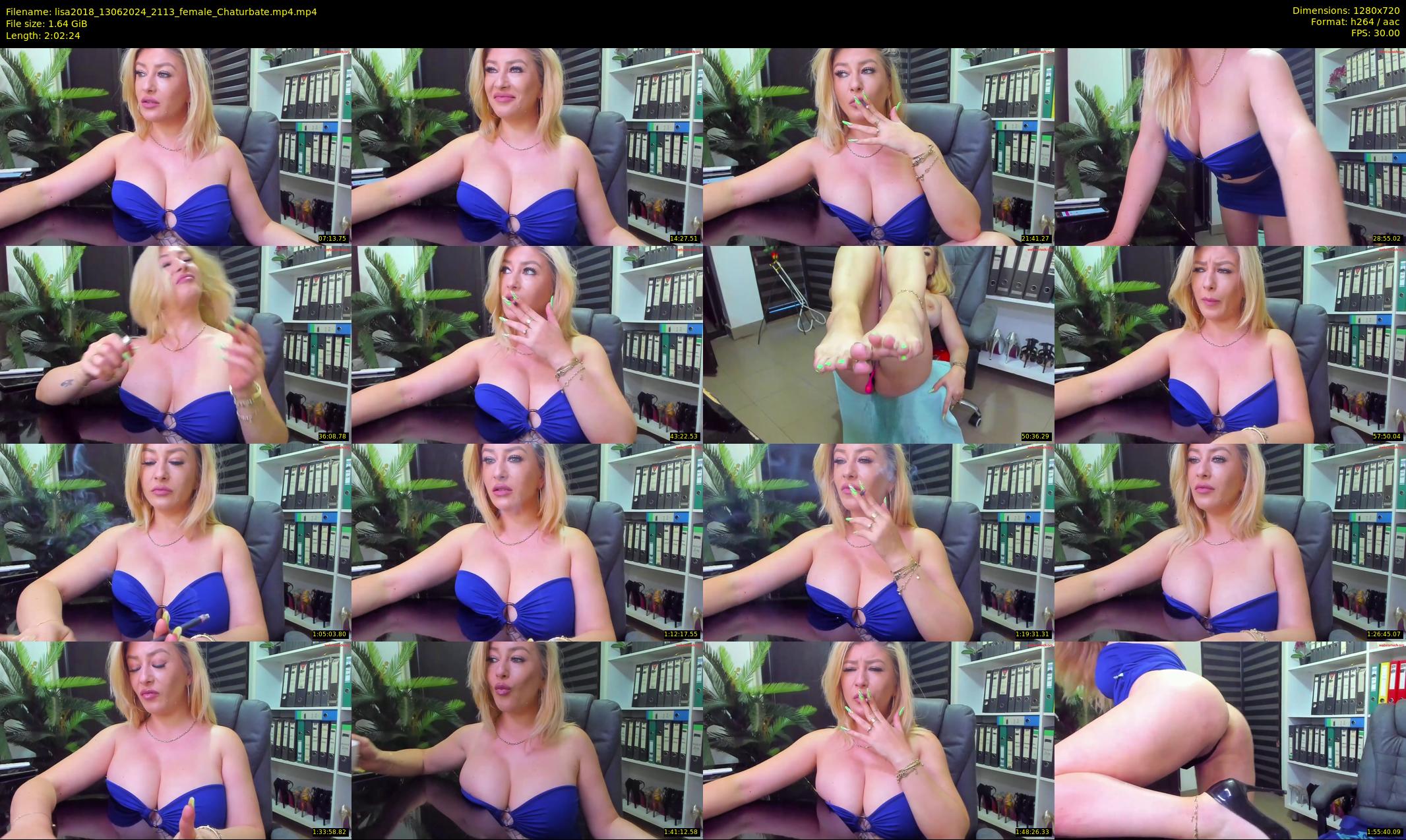 lisa2018 — 123 minute Chaturbate female cam show recording, 720p, Jun 13, 2024
