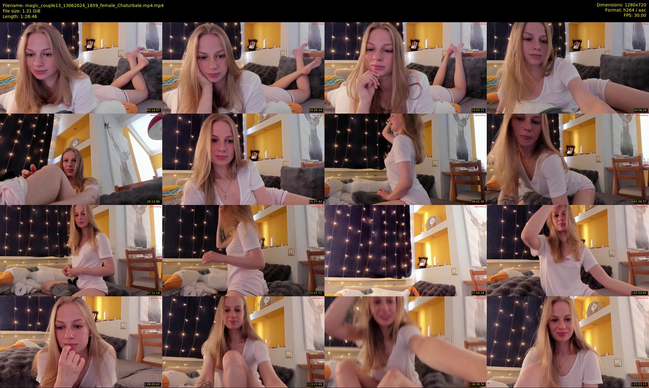 magic_couple13 — 89 minute Chaturbate couple cam show recording, 720p, Jun 13, 2024