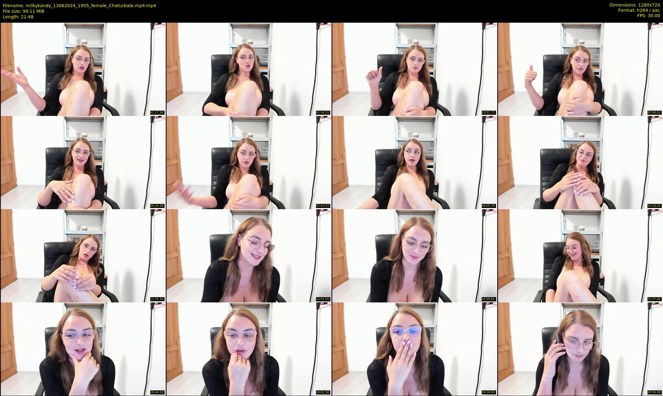 milkykandy — 22 minute Chaturbate female cam show recording, 720p, Jun 13, 2024