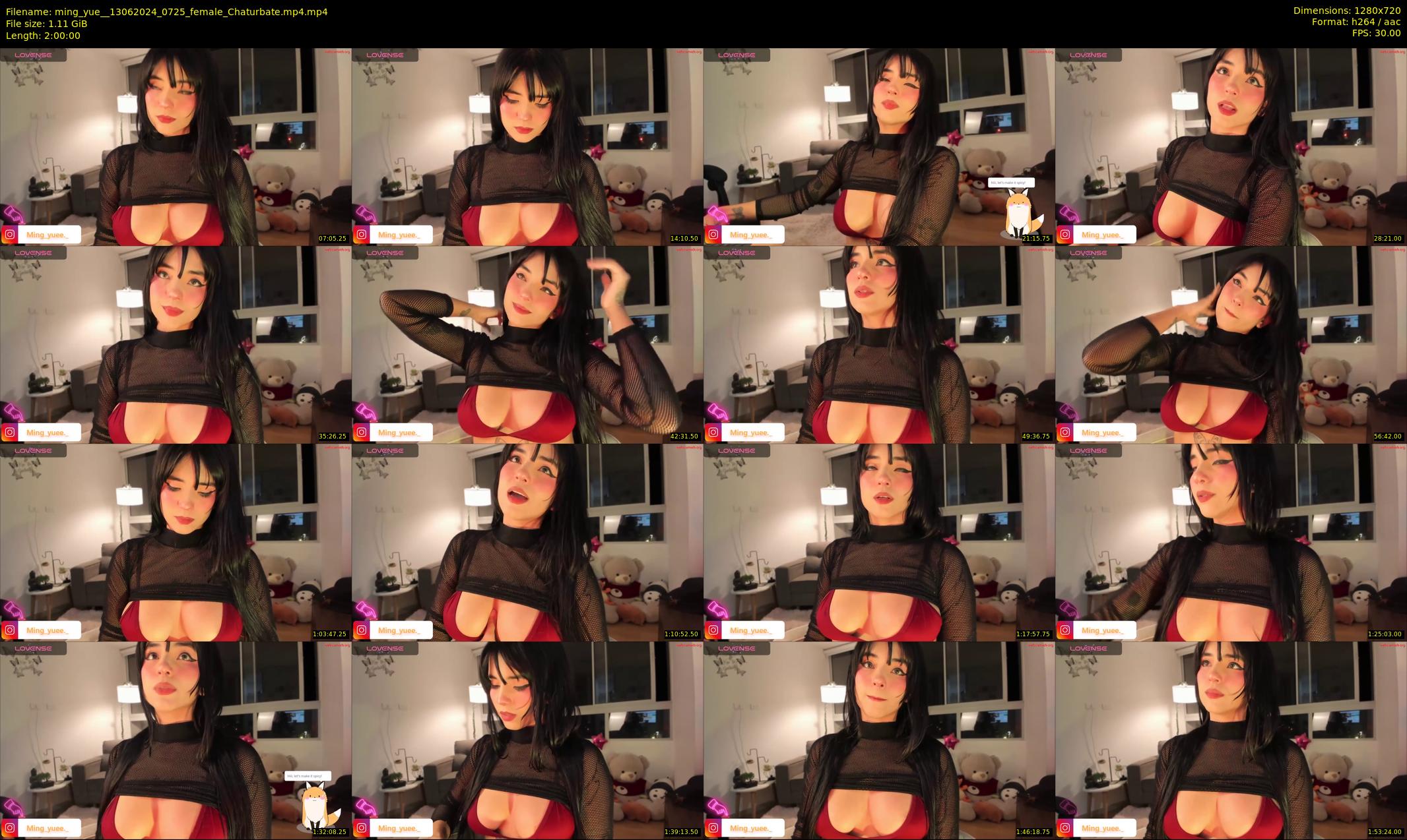 ming_yue_ — 120 minute Chaturbate female cam show recording, 720p, Jun 13, 2024