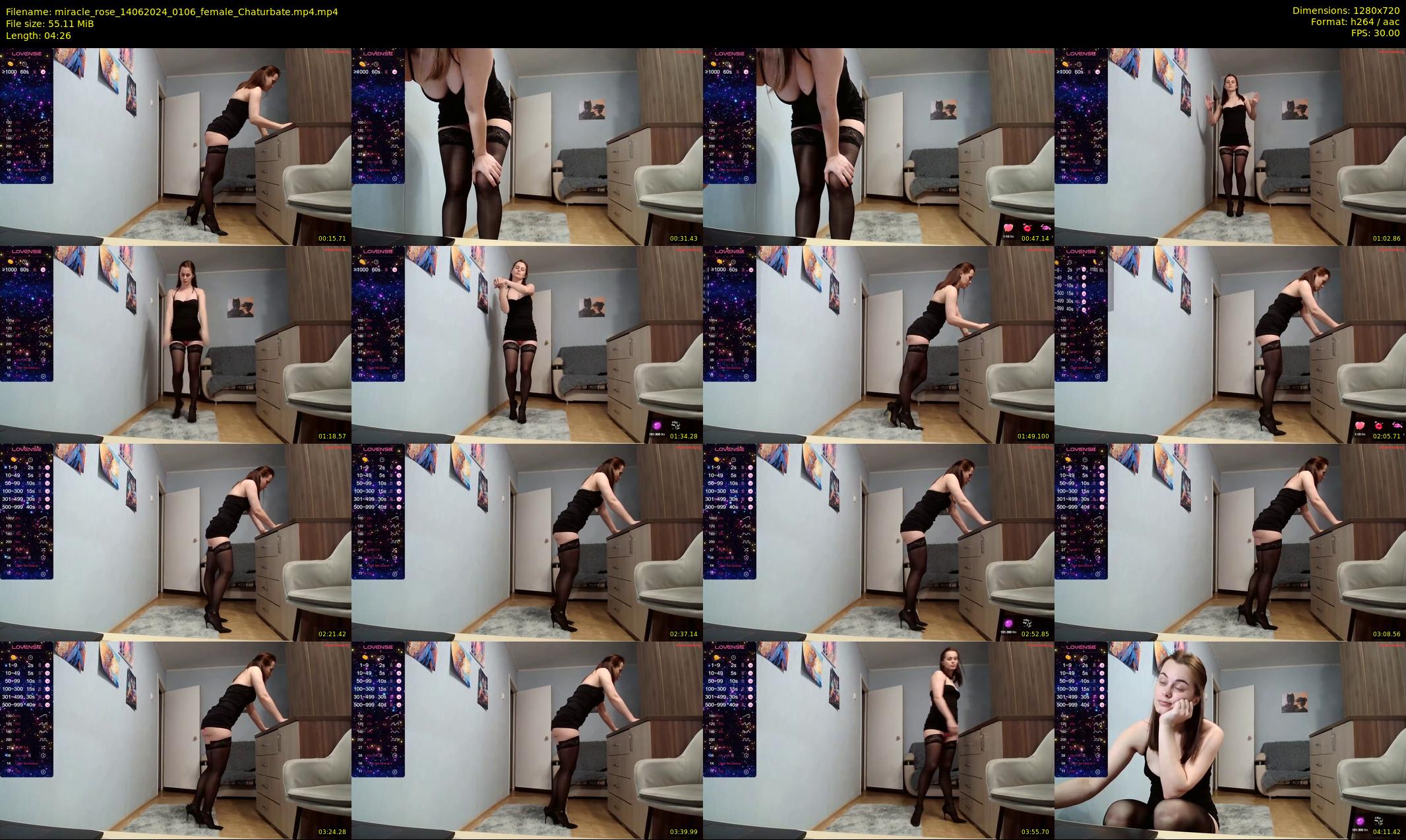miracle_rose — 5 minute Chaturbate female cam show recording, 720p, Jun 14, 2024