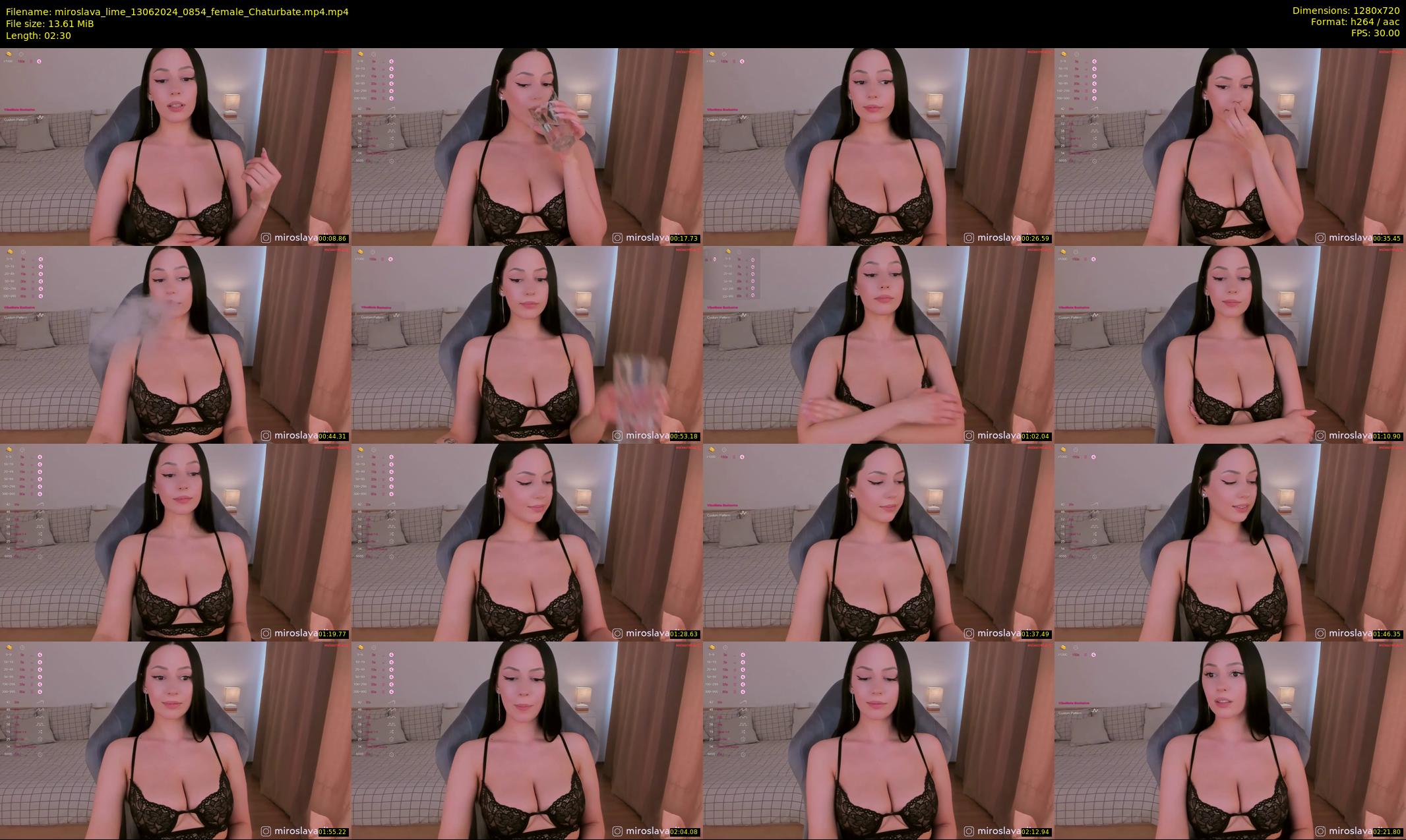 miroslava_lime — 3 minute Chaturbate female cam show recording, 720p, Jun 13, 2024