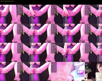 moli666 — 9 minute Chaturbate female cam show recording, 720p, Jun 13, 2024