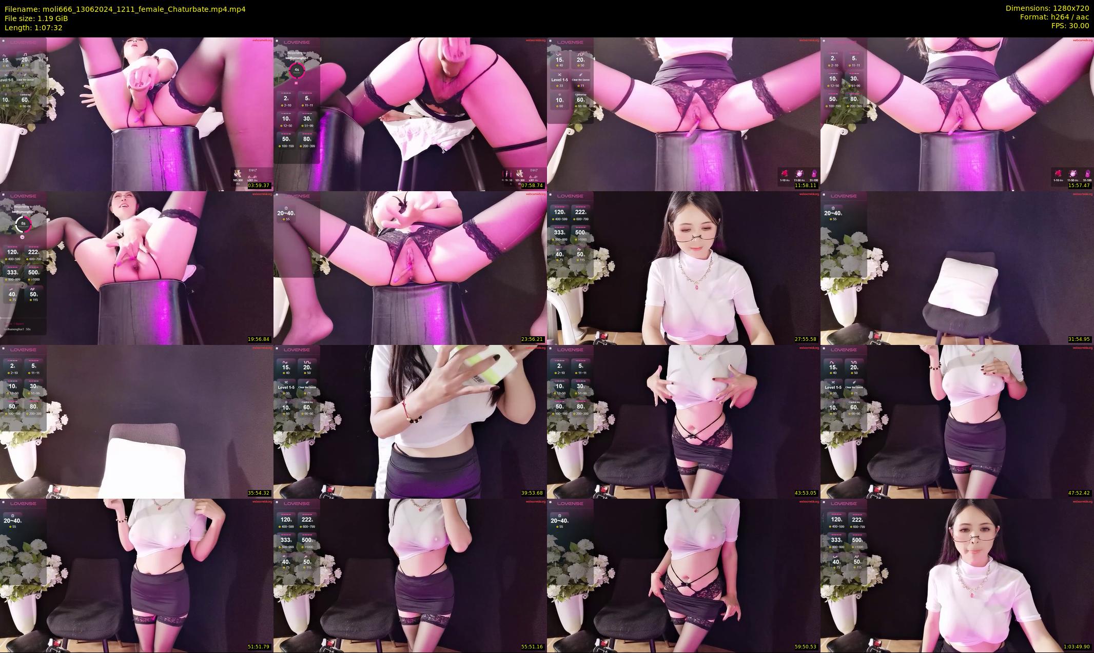 moli666 — 68 minute Chaturbate female cam show recording, 720p, Jun 13, 2024