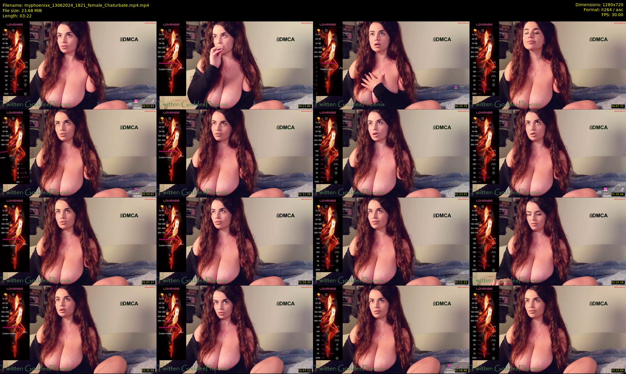myphoenixx — 4 minute Chaturbate female cam show recording, 720p, Jun 13, 2024