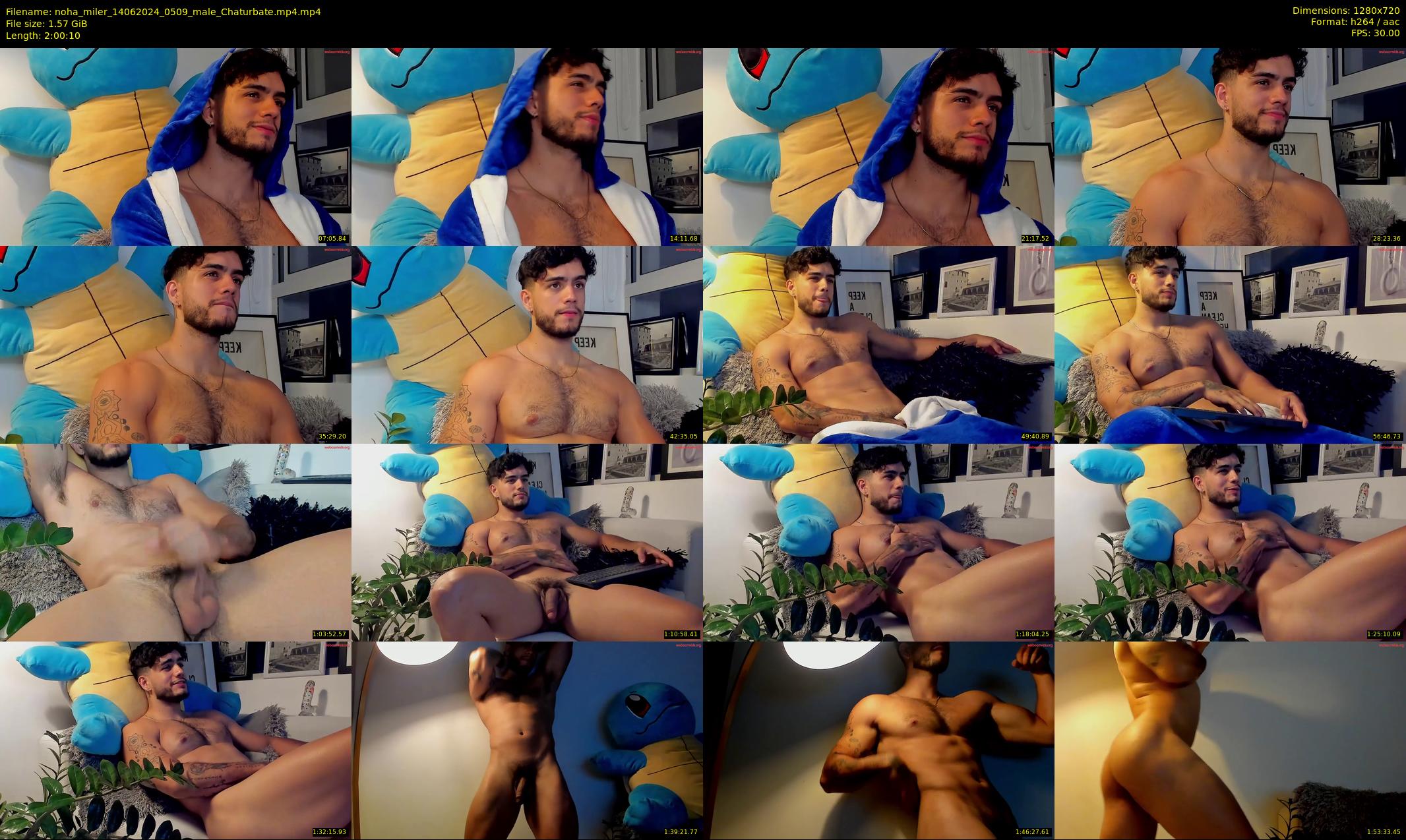 noha_miler — 121 minute Chaturbate male cam show recording, 720p, Jun 14, 2024