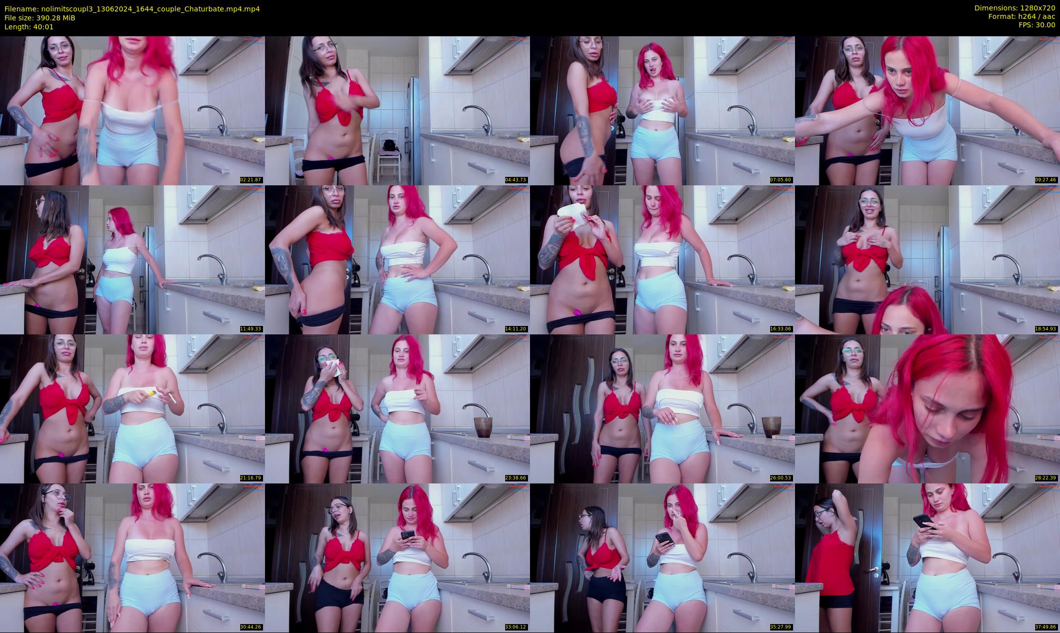 nolimitscoupl3 — 41 minute Chaturbate couple cam show recording, 720p, Jun 13, 2024