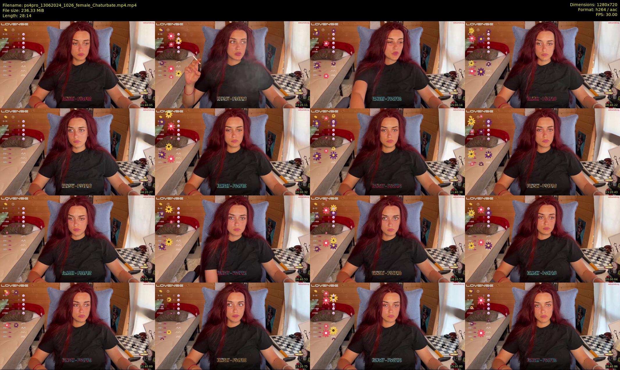 ps4pro — 29 minute Chaturbate female cam show recording, 720p, Jun 13, 2024