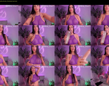 realalinacruz — 18 minute Chaturbate female cam show recording, 720p, Jun 14, 2024