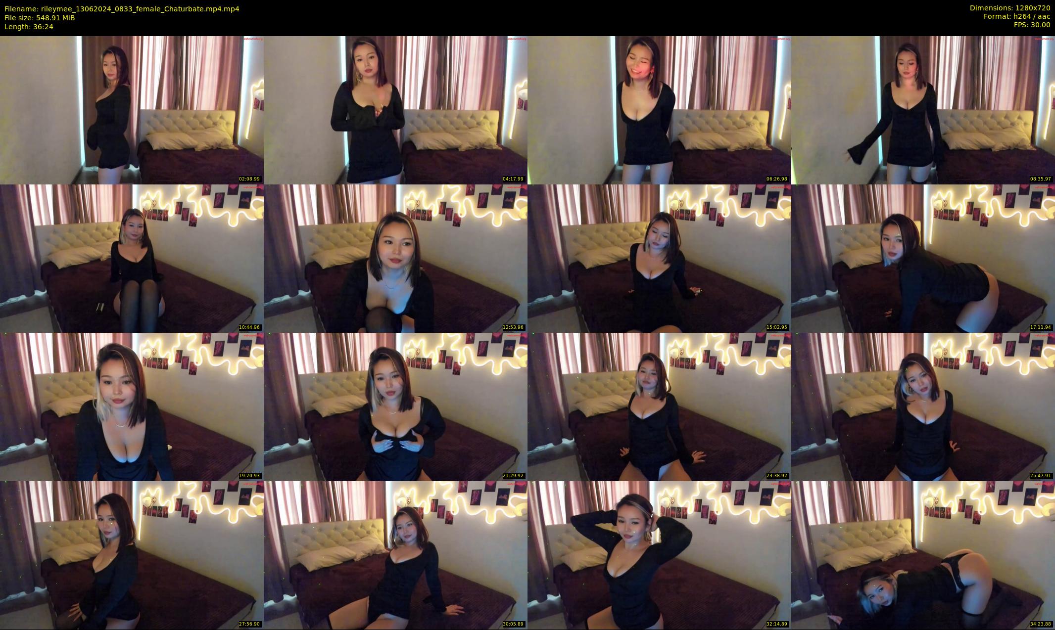 rileymee — 37 minute Chaturbate female cam show recording, 720p, Jun 13, 2024