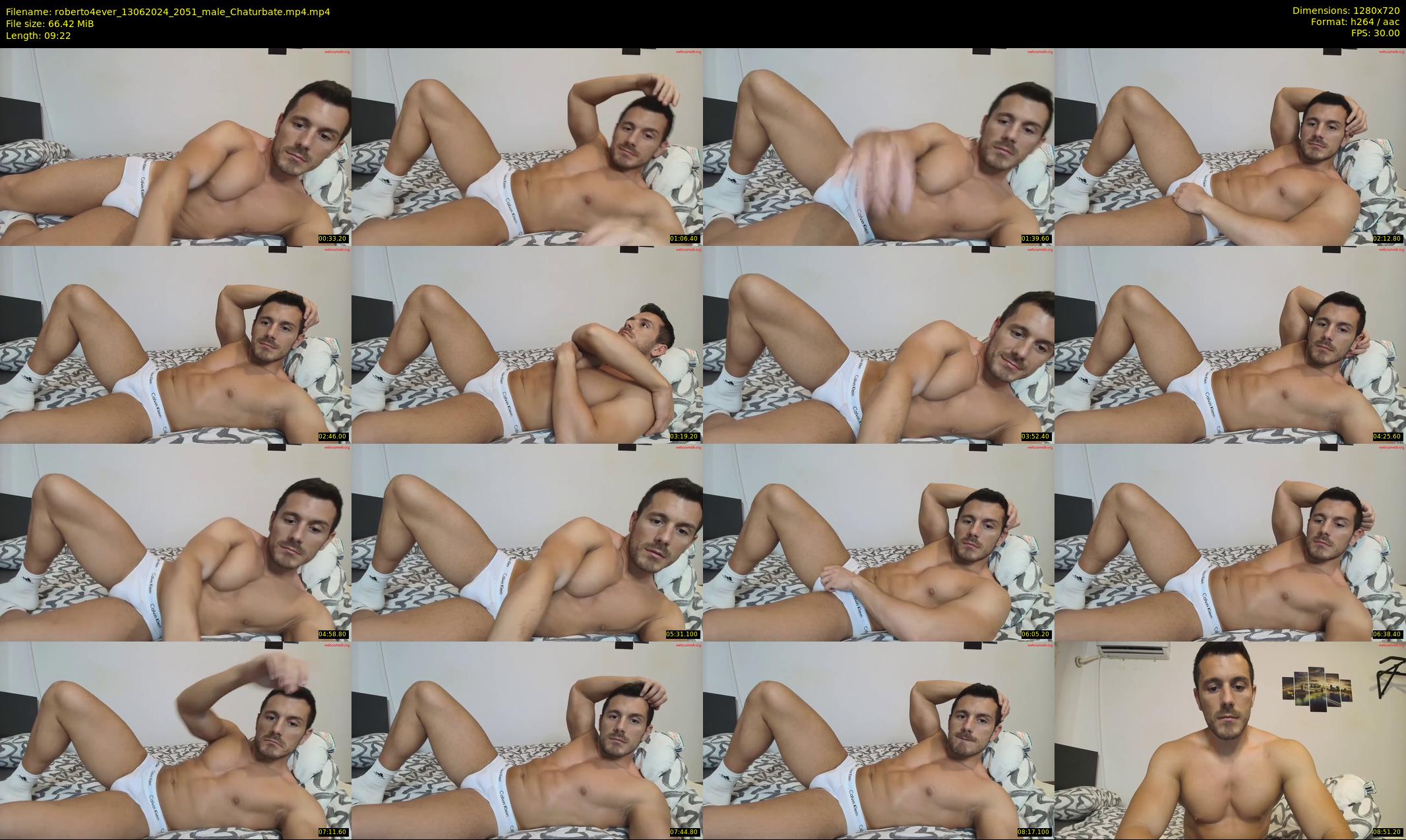 roberto4ever — 10 minute Chaturbate male cam show recording, 720p, Jun 13, 2024