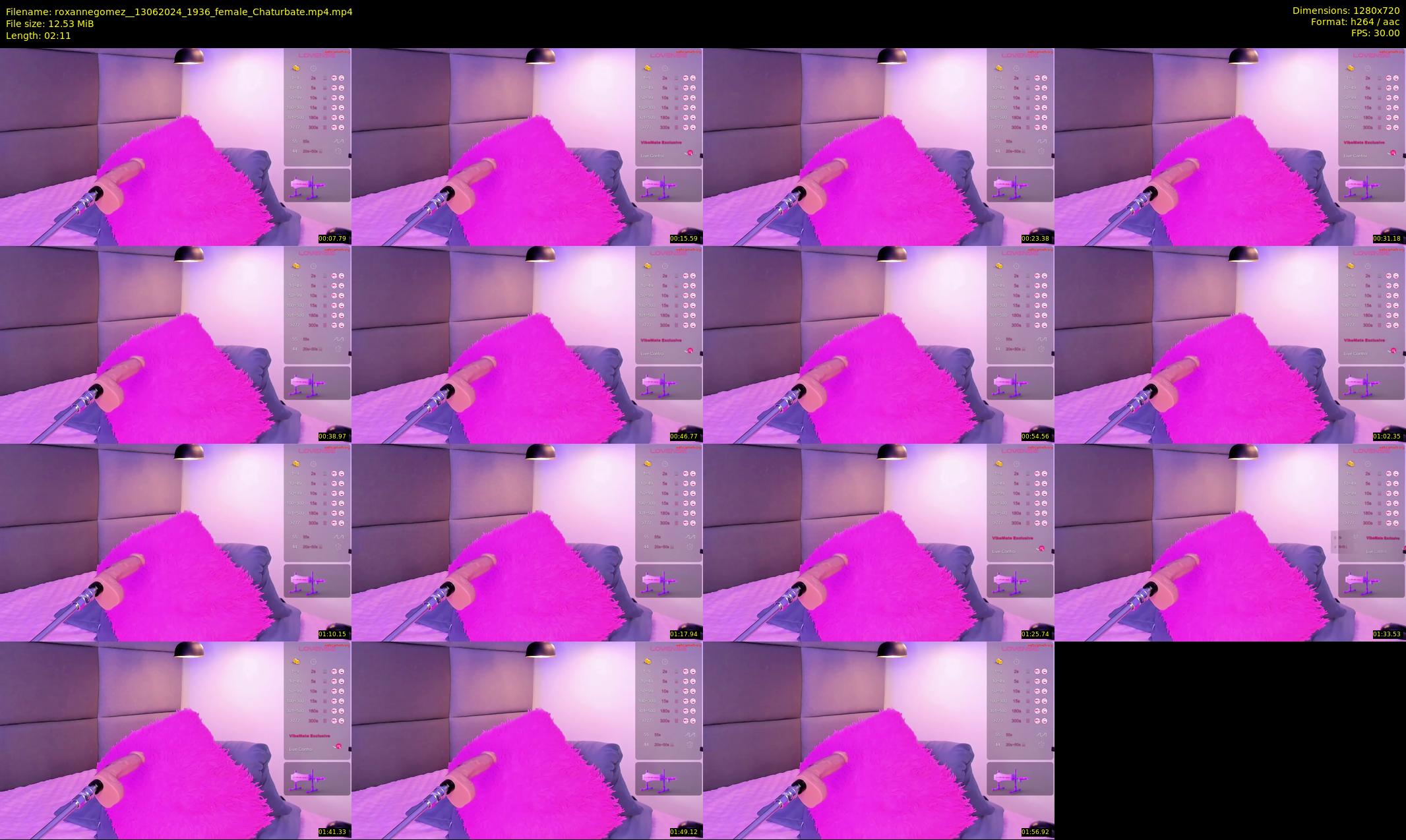 roxannegomez_ — 3 minute Chaturbate female cam show recording, 720p, Jun 13, 2024