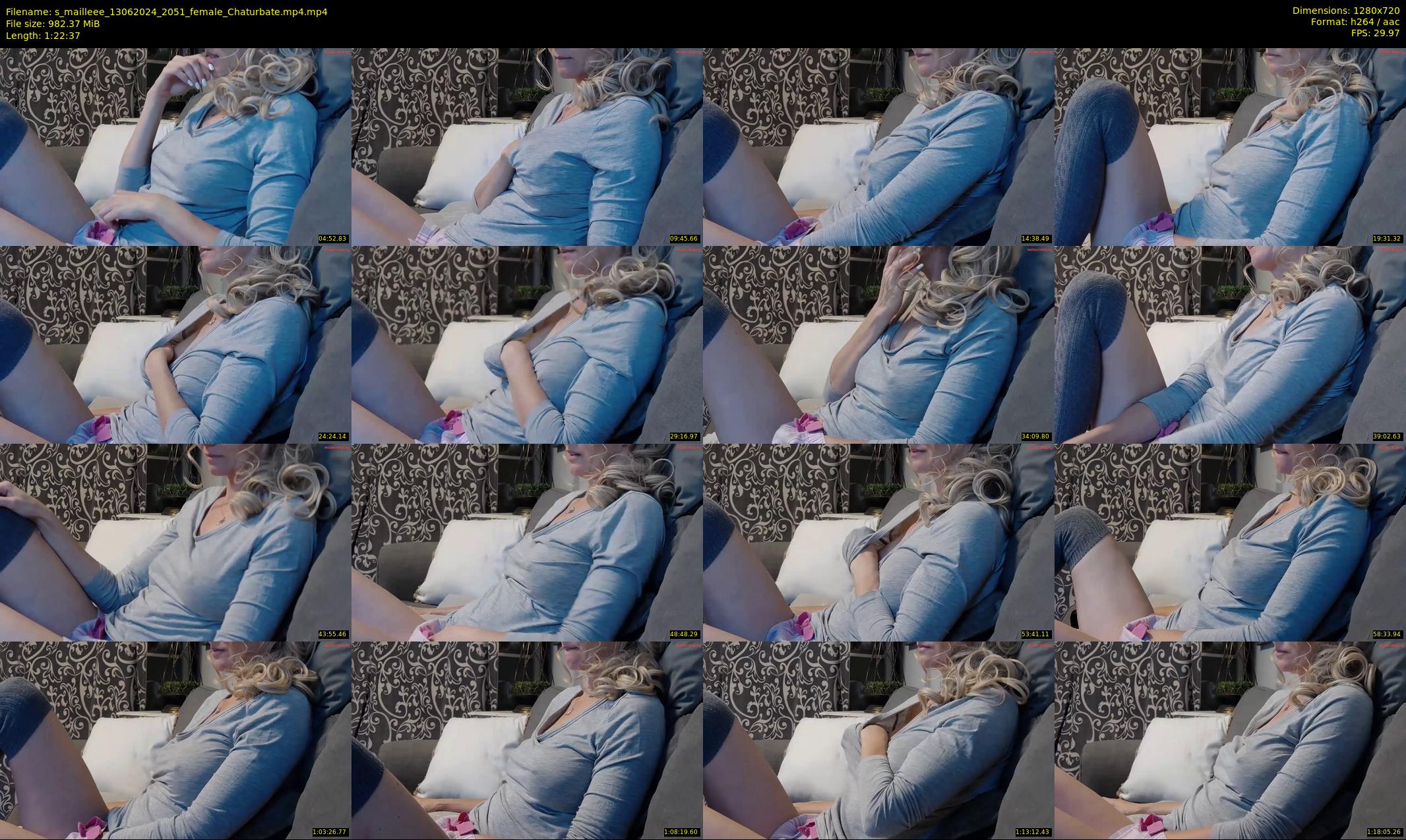 s_mailleee — 83 minute Chaturbate female cam show recording, 720p, Jun 13, 2024
