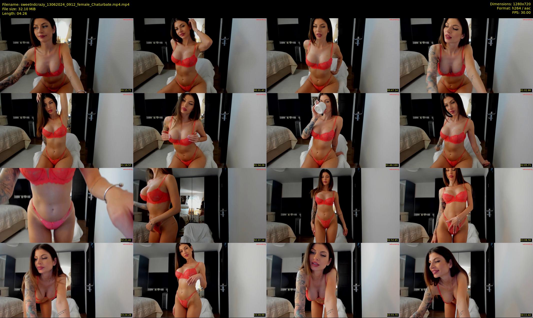 sweetndcrazy — 5 minute Chaturbate female cam show recording, 720p, Jun 13, 2024